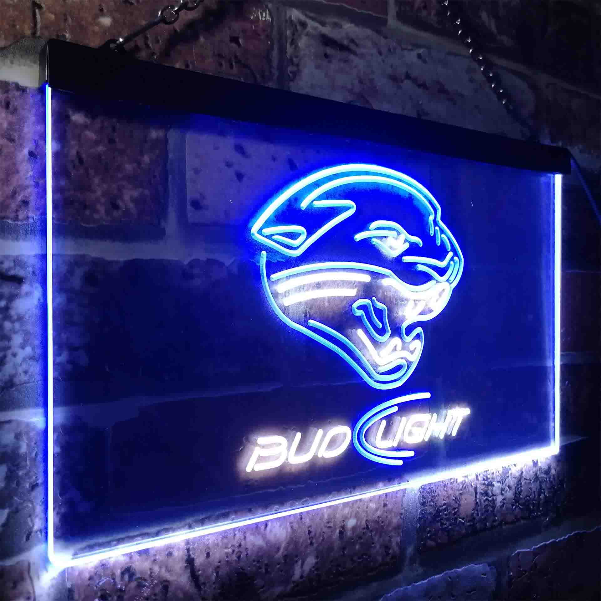 Jacksonville Jaguars Bud Light Neon-Like Led Light Sign