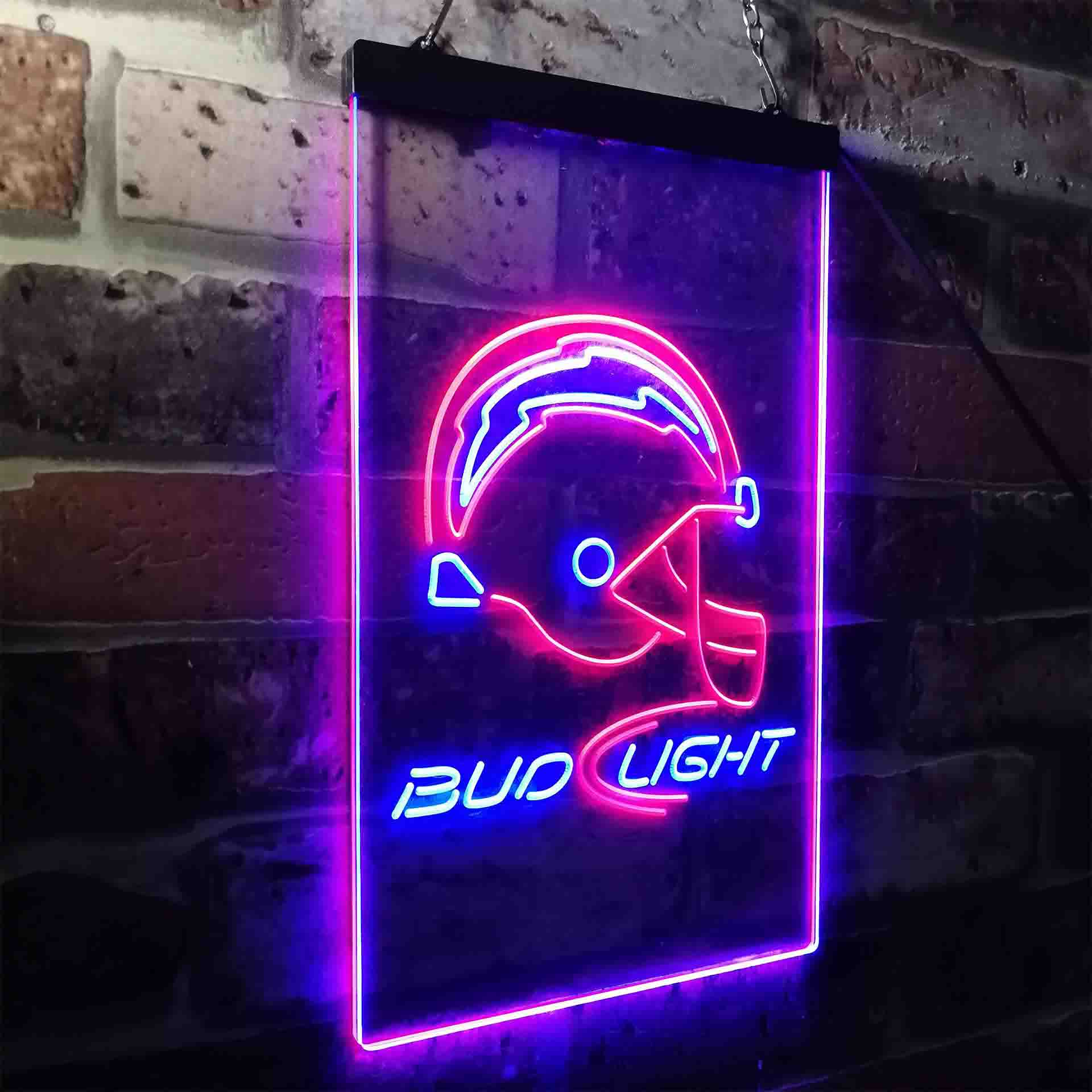 San Diego Chargers Bud Light Neon-Like Led Light Sign