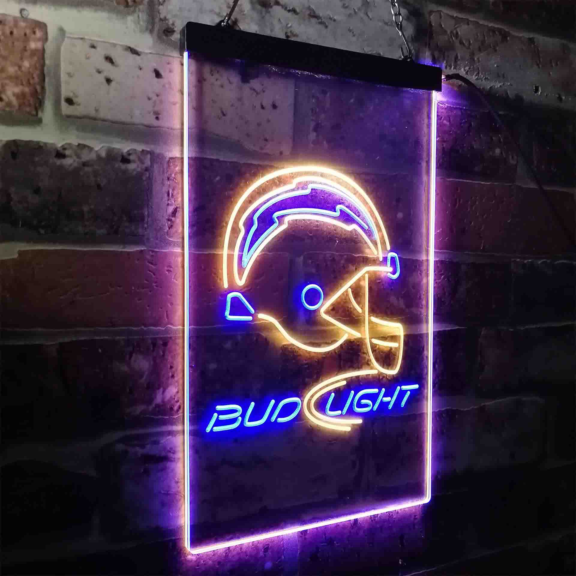 San Diego Chargers Bud Light Neon-Like Led Light Sign