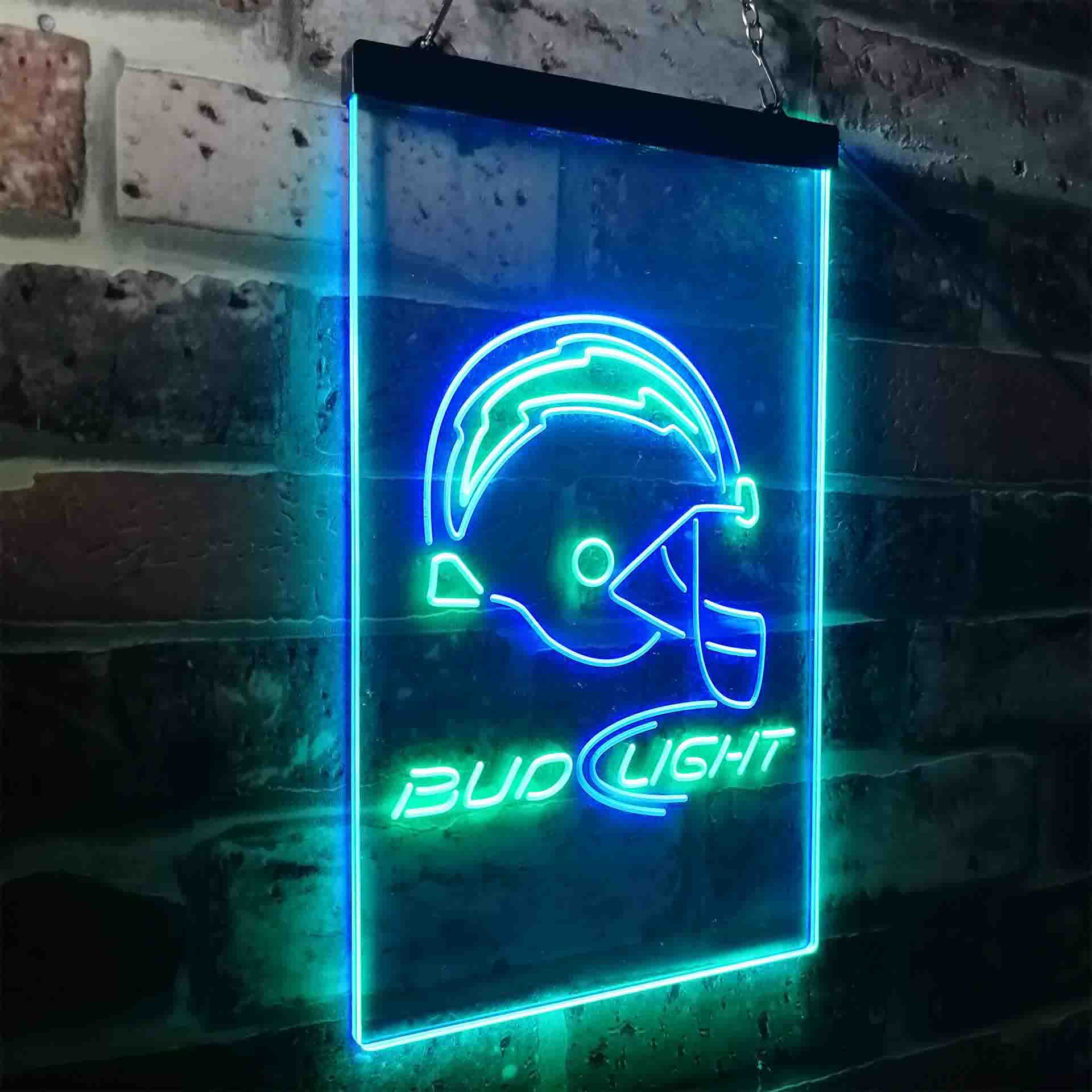 San Diego Chargers Bud Light Neon-Like Led Light Sign