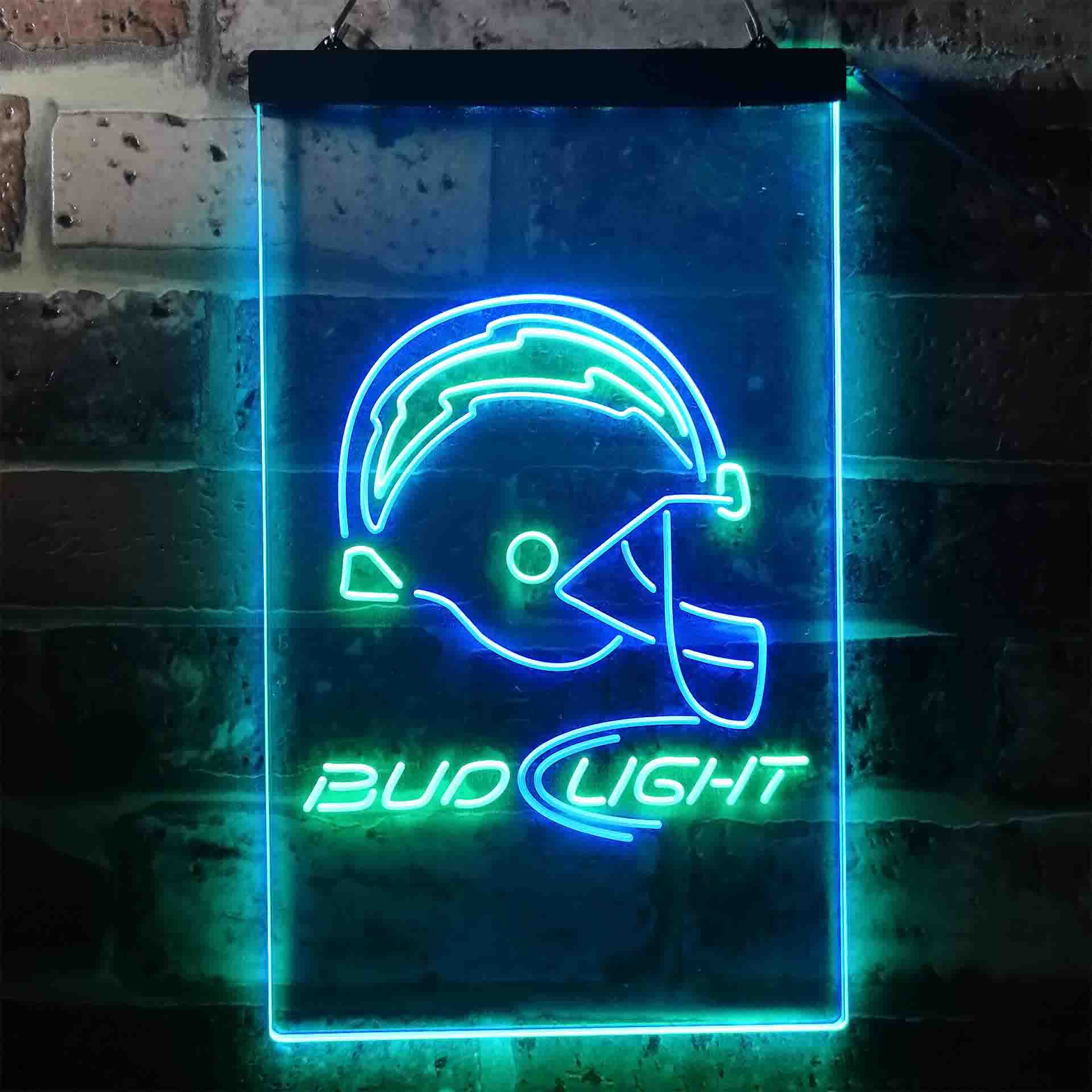 San Diego Chargers Bud Light Neon-Like Led Light Sign