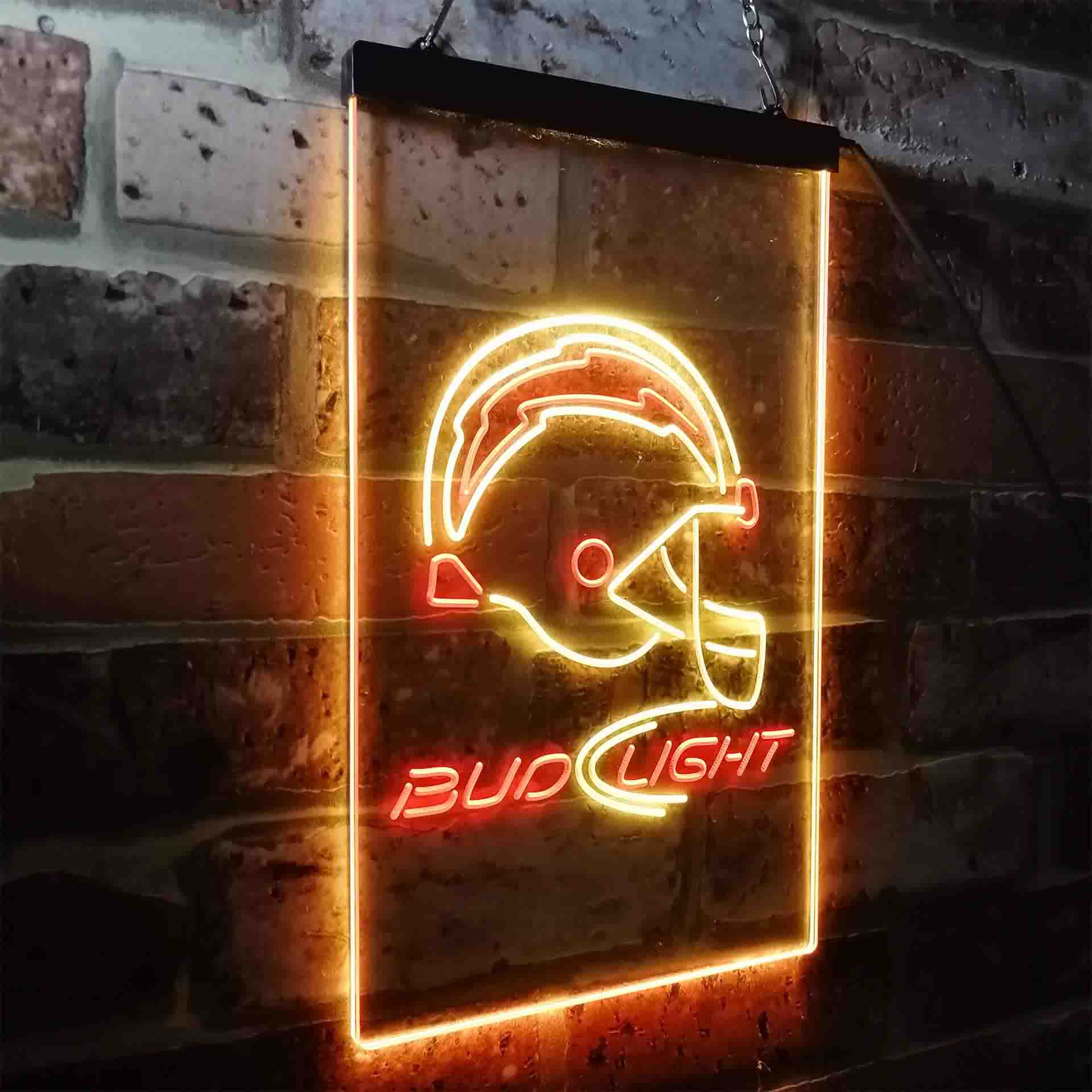 San Diego Chargers Bud Light Neon-Like Led Light Sign