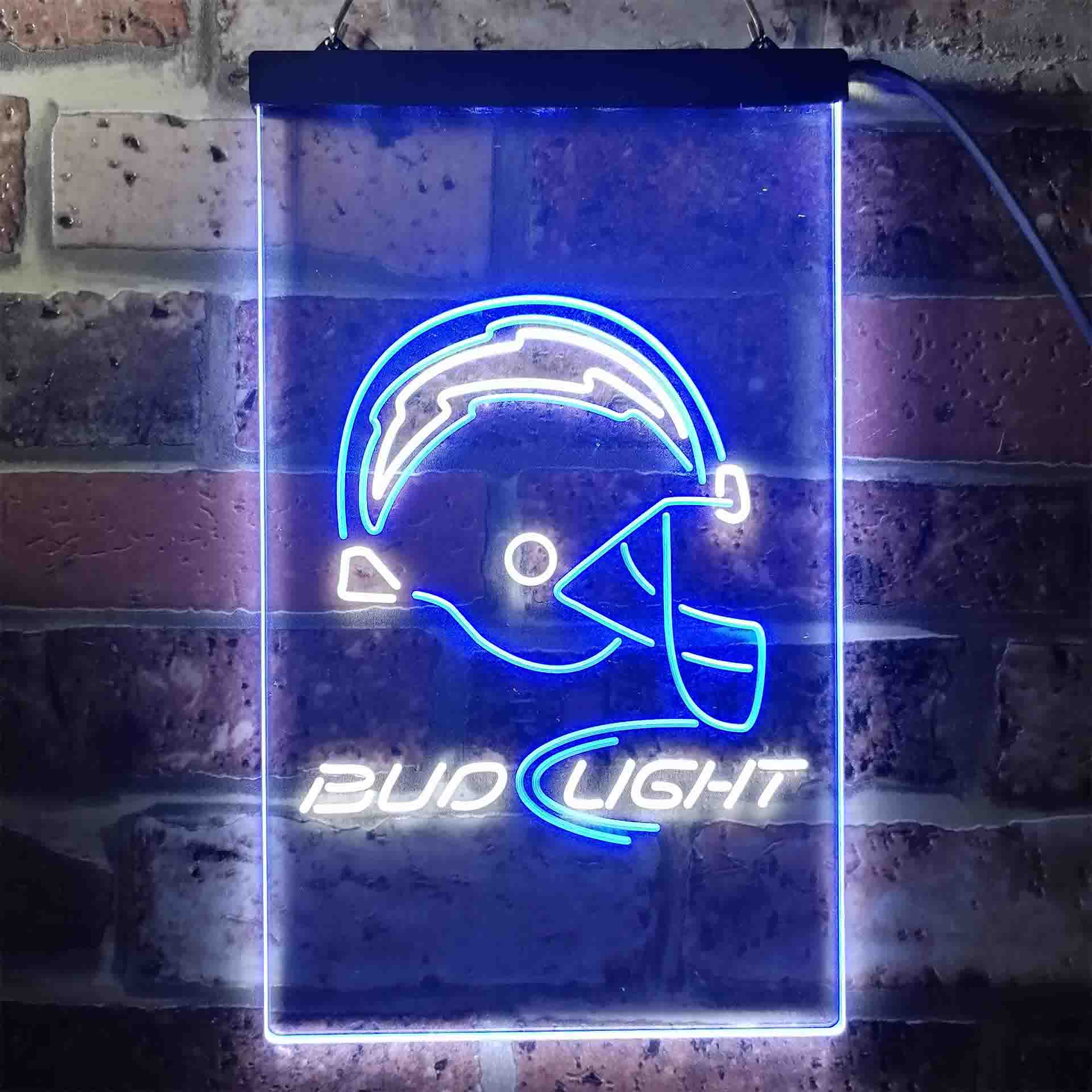 San Diego Chargers Bud Light Neon-Like Led Light Sign