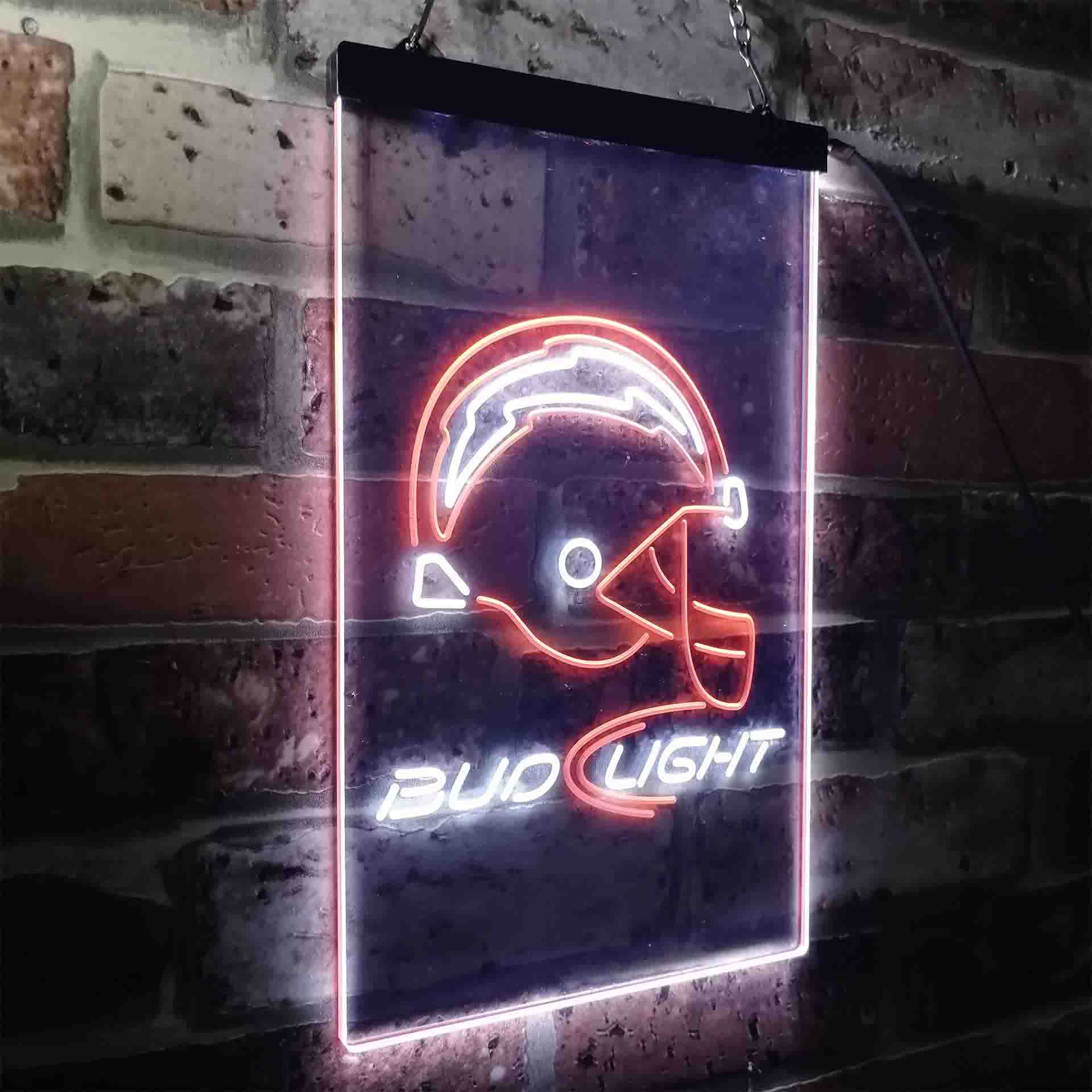 San Diego Chargers Bud Light Neon-Like Led Light Sign