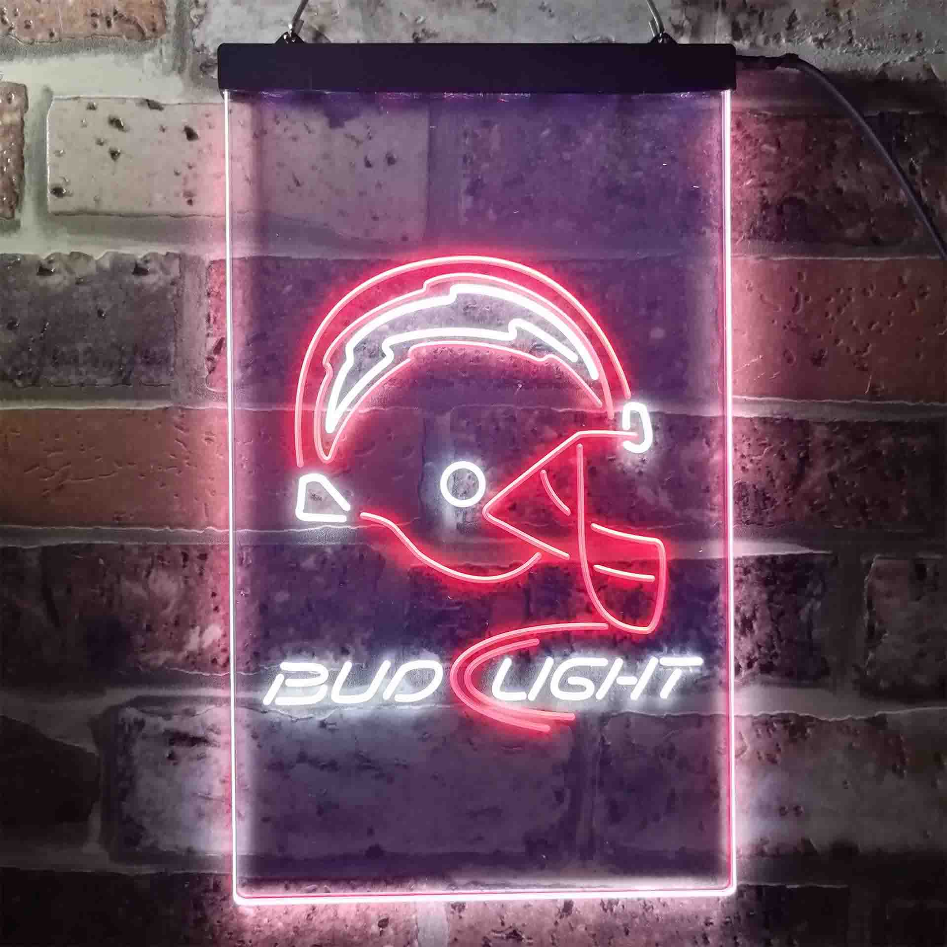 San Diego Chargers Bud Light Neon-Like Led Light Sign