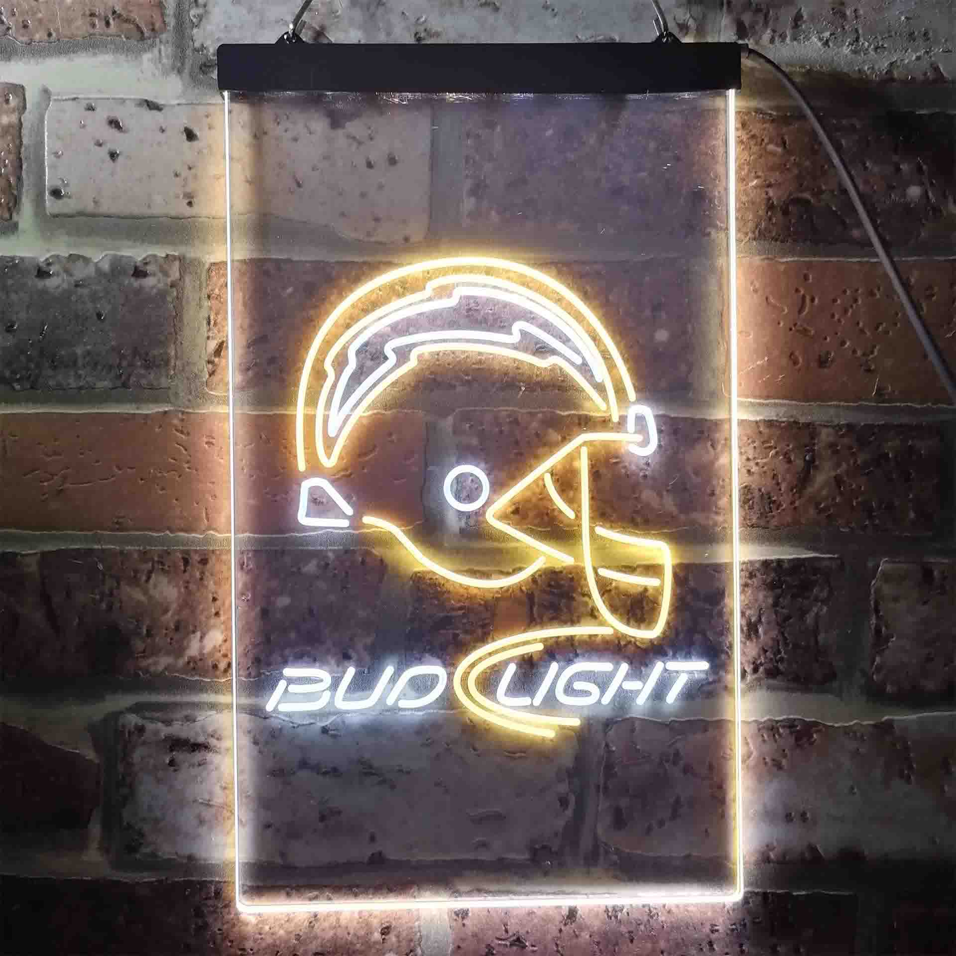 San Diego Chargers Bud Light Neon-Like Led Light Sign