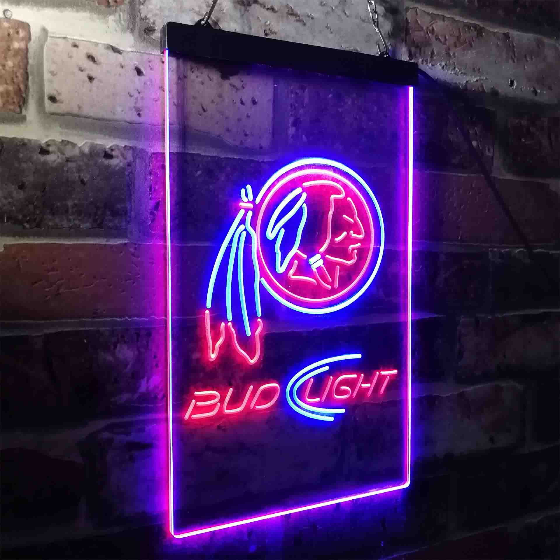 Washington Bud Light Neon-Like Led Light Sign