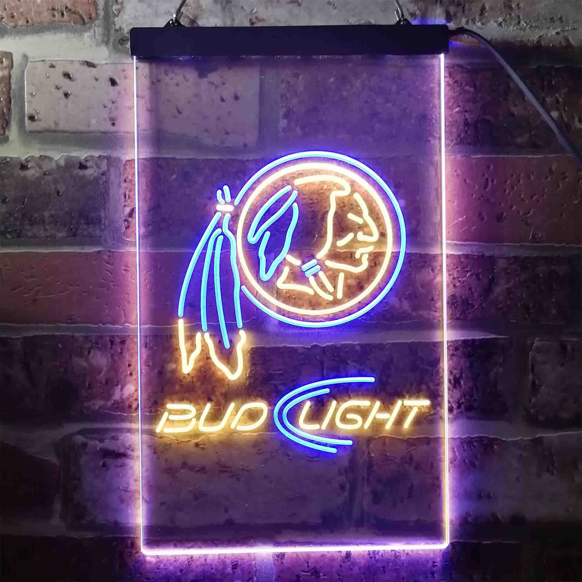 Washington Bud Light Neon-Like Led Light Sign