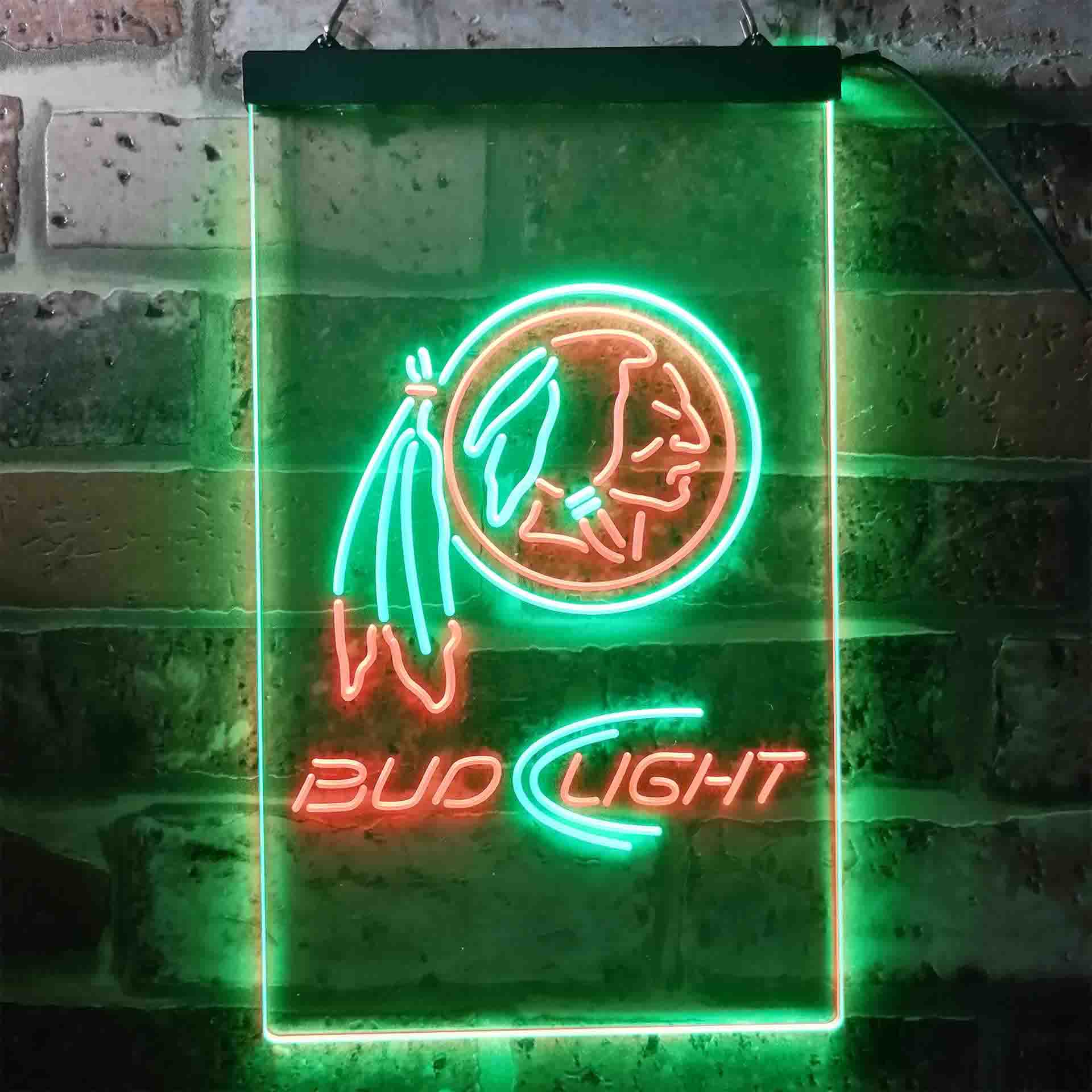 Washington Bud Light Neon-Like Led Light Sign