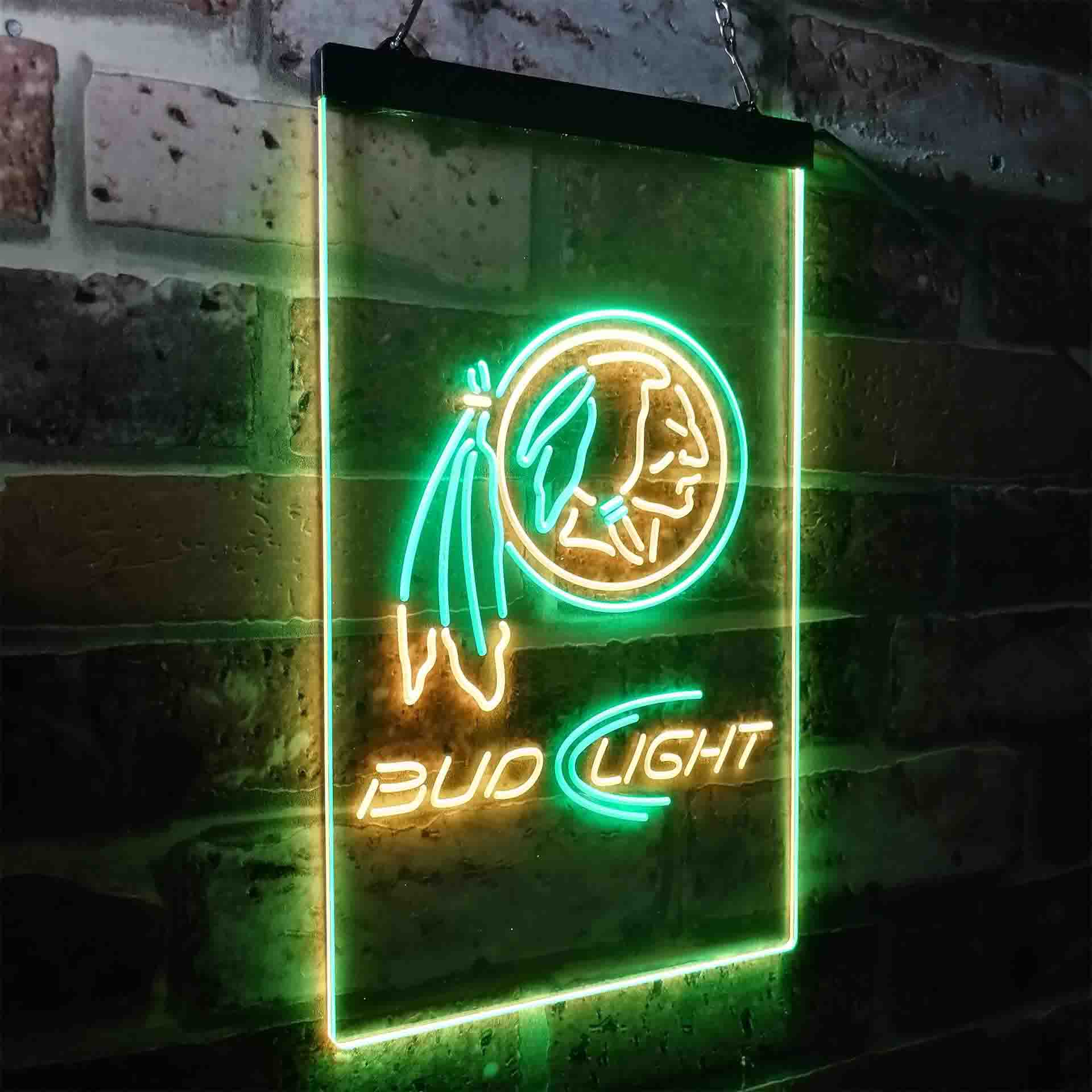 Washington Bud Light Neon-Like Led Light Sign