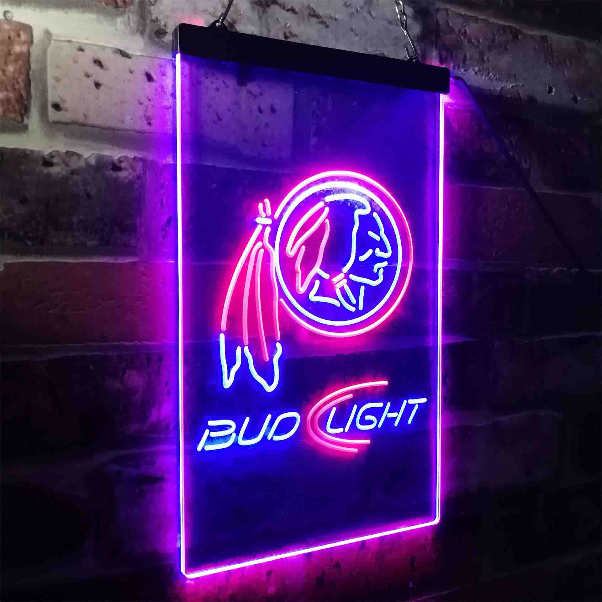 Washington Bud Light Neon-Like Led Light Sign