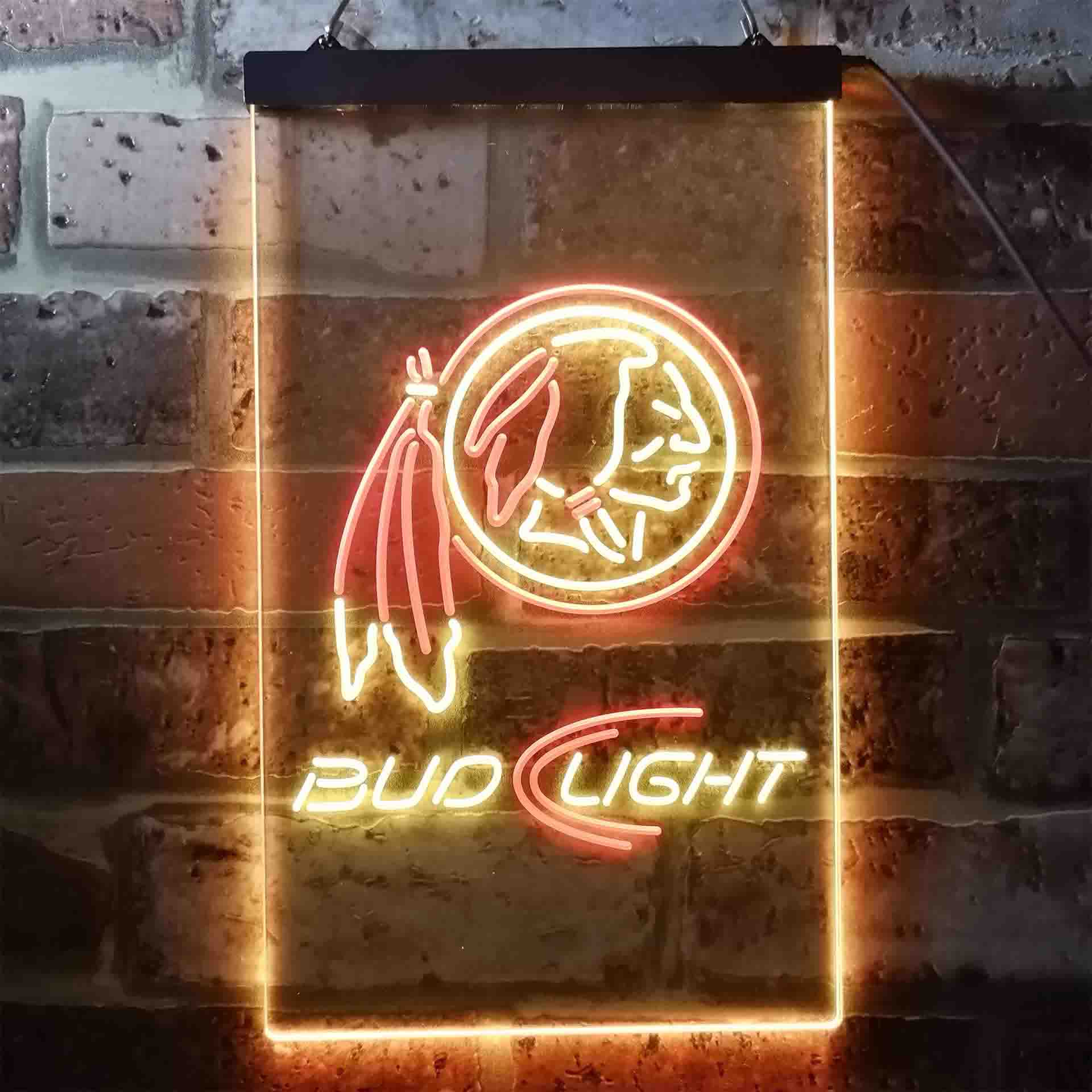 Washington Bud Light Neon-Like Led Light Sign