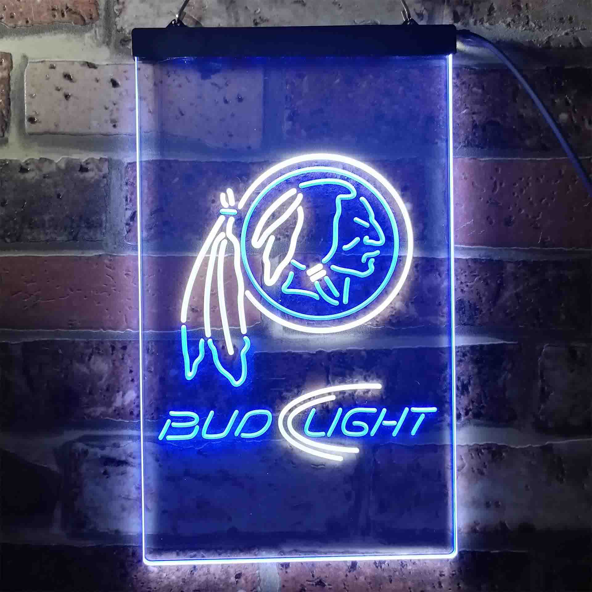 Washington Bud Light Neon-Like Led Light Sign