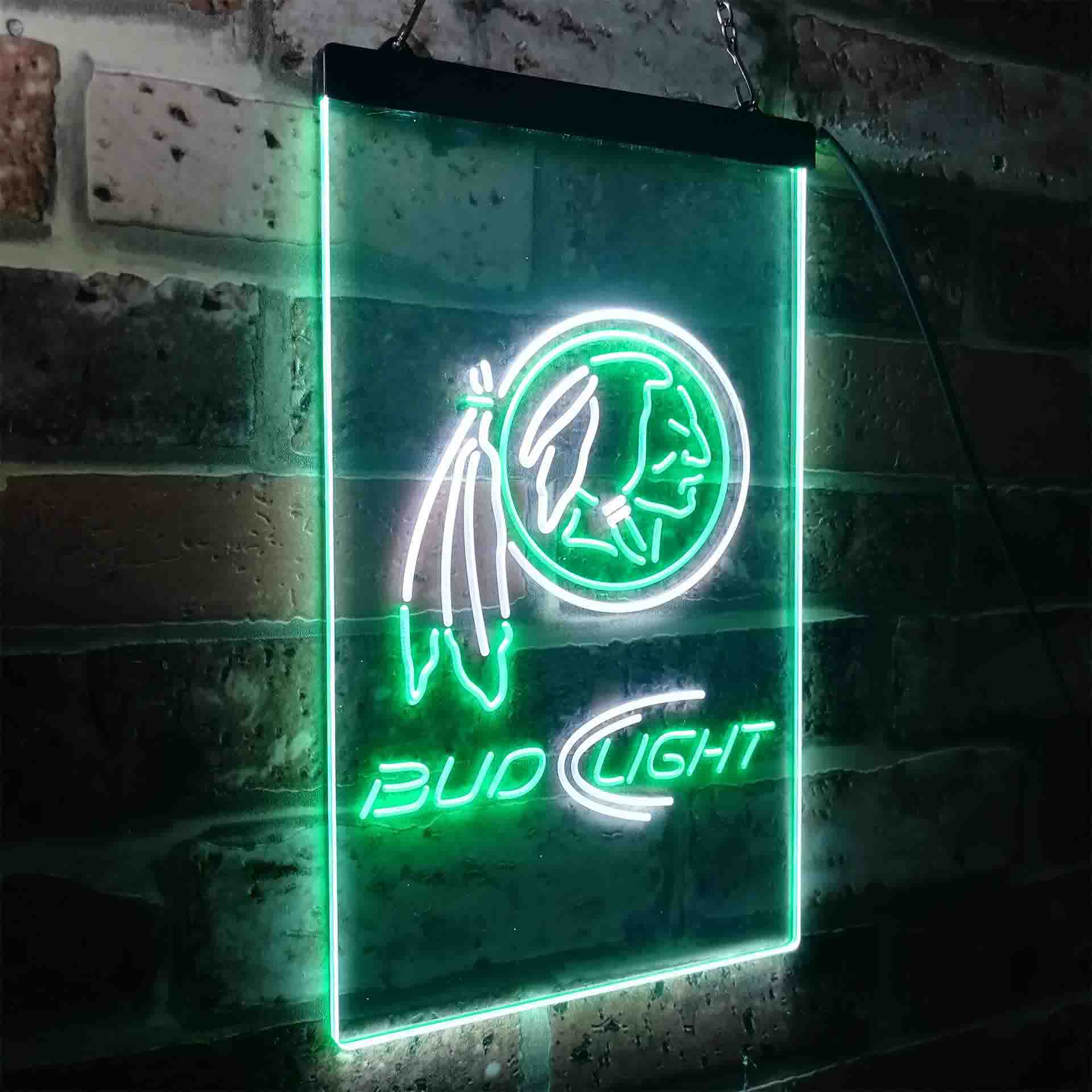 Washington Bud Light Neon-Like Led Light Sign