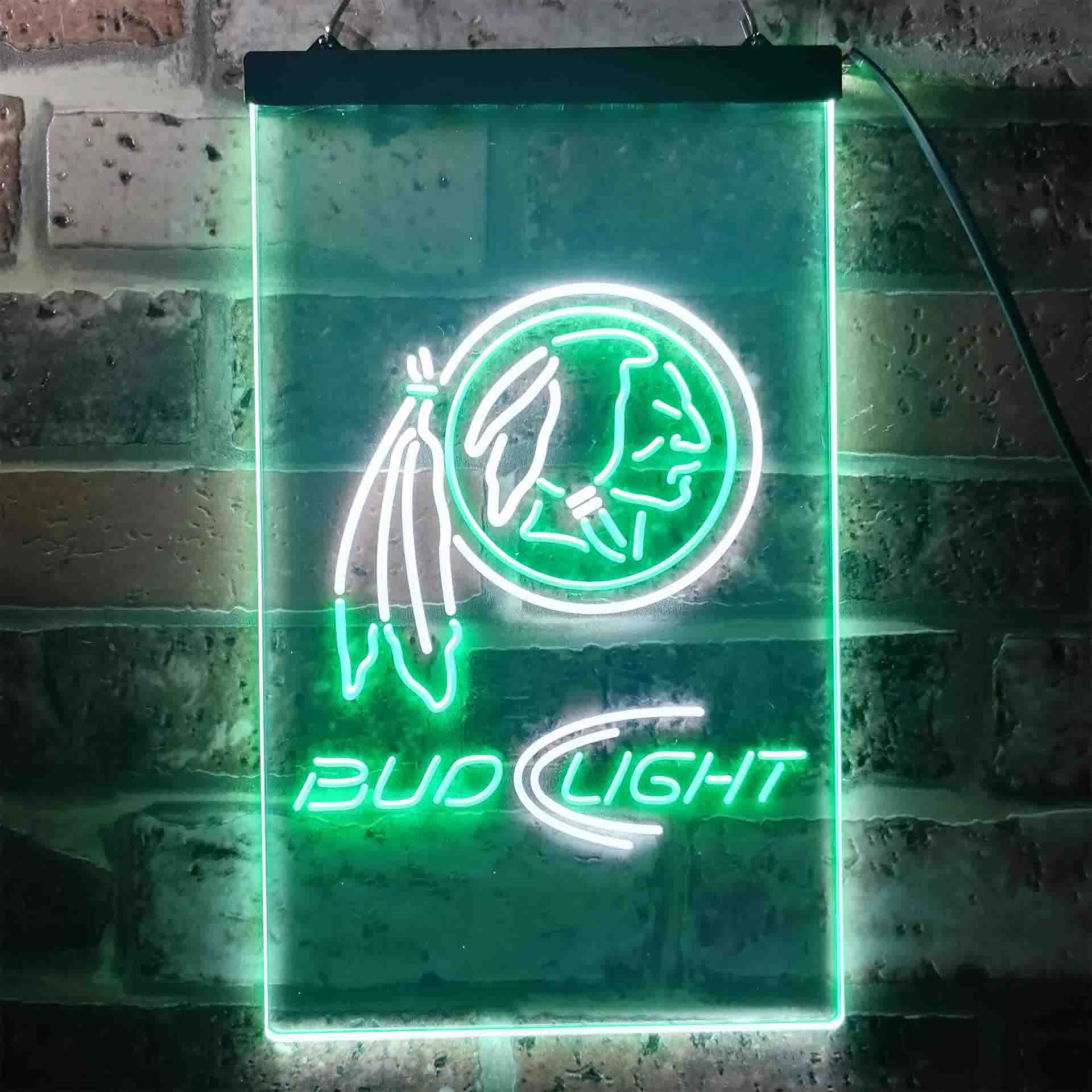 Washington Bud Light Neon-Like Led Light Sign