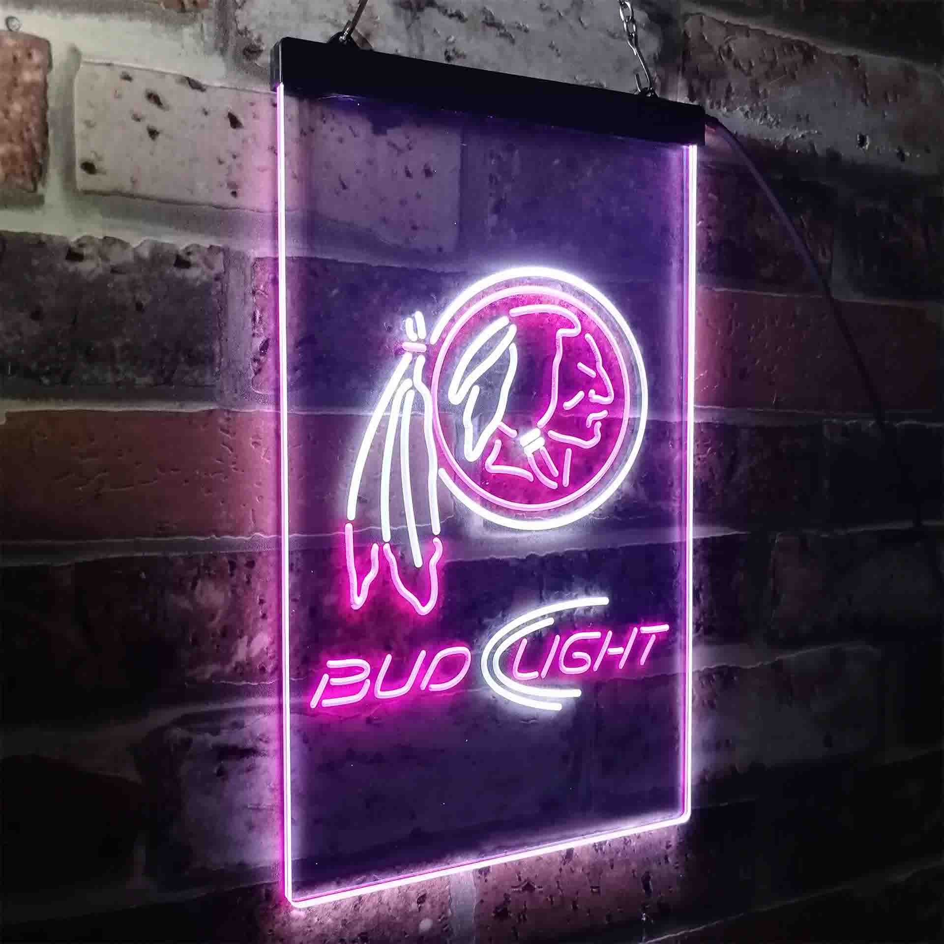 Washington Bud Light Neon-Like Led Light Sign