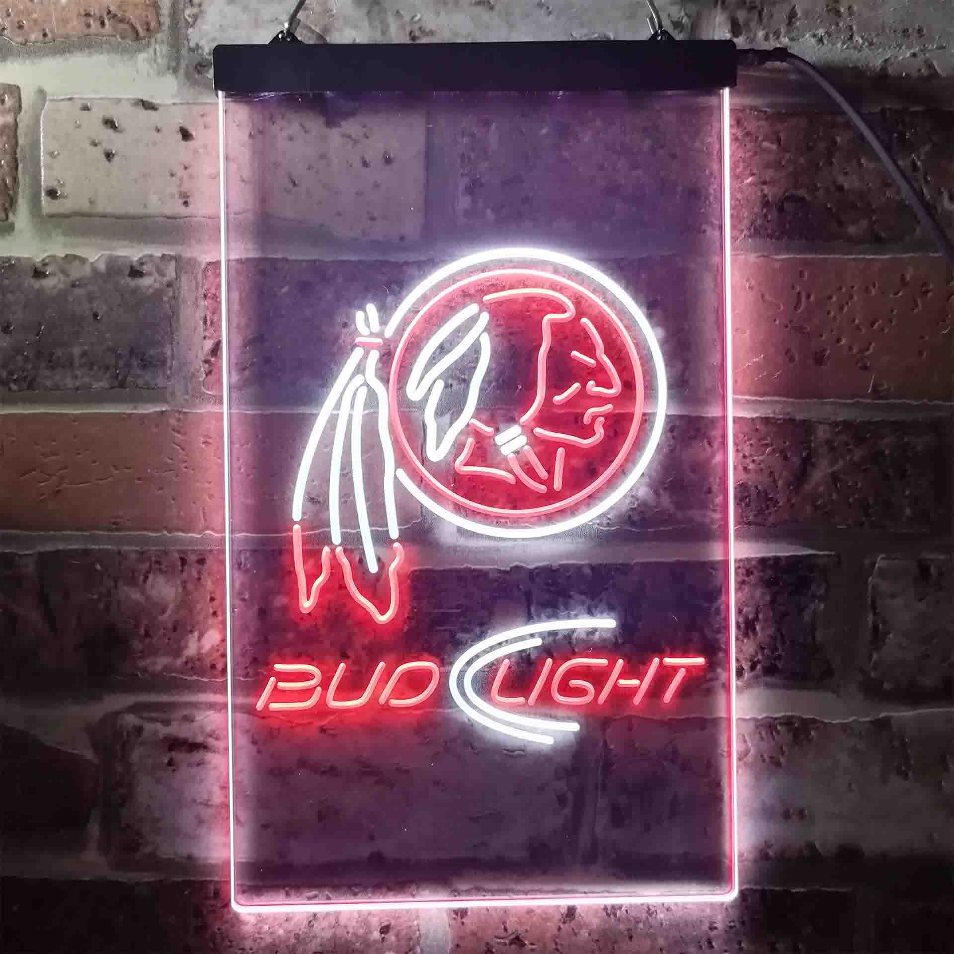 Washington Bud Light Neon-Like Led Light Sign