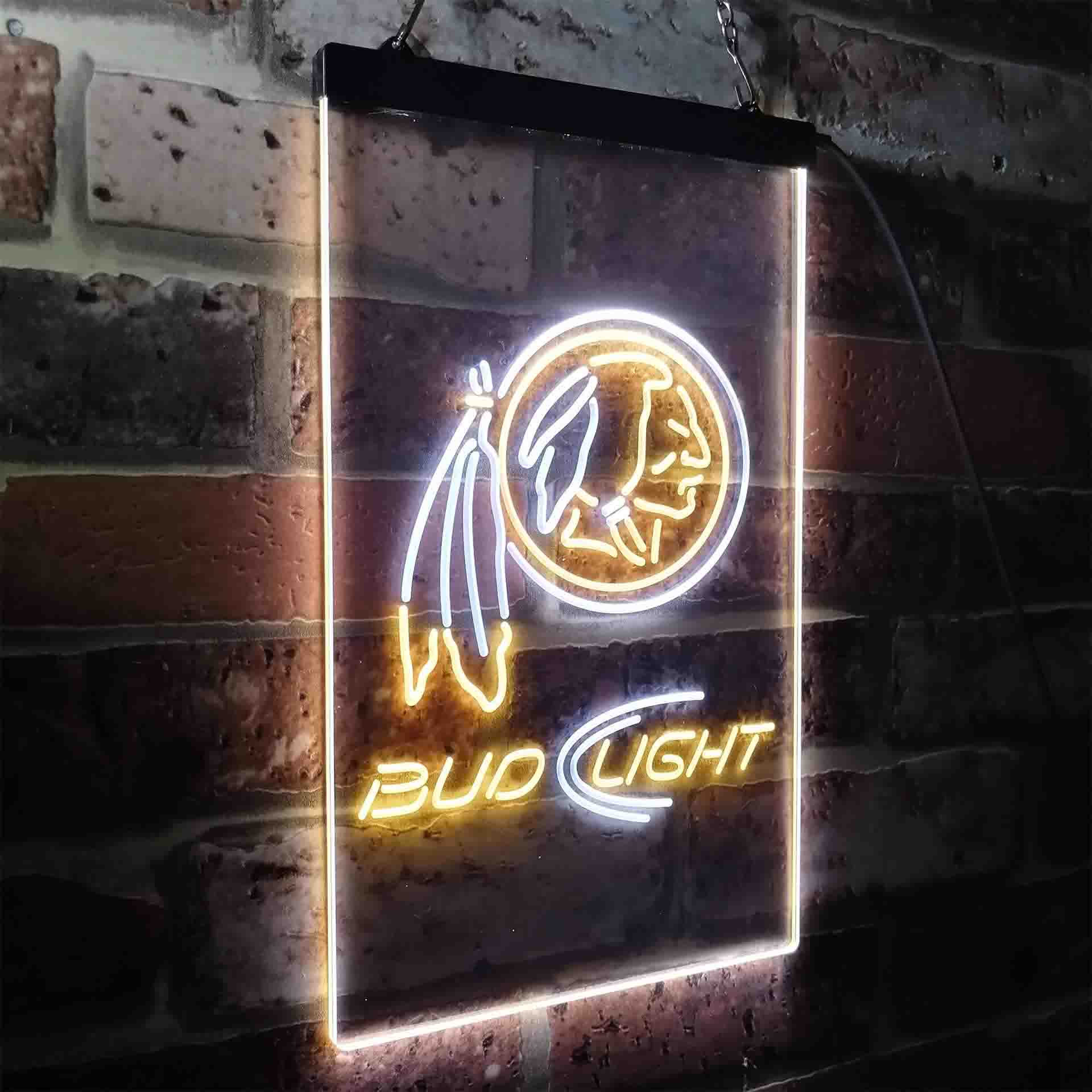 Washington Bud Light Neon-Like Led Light Sign