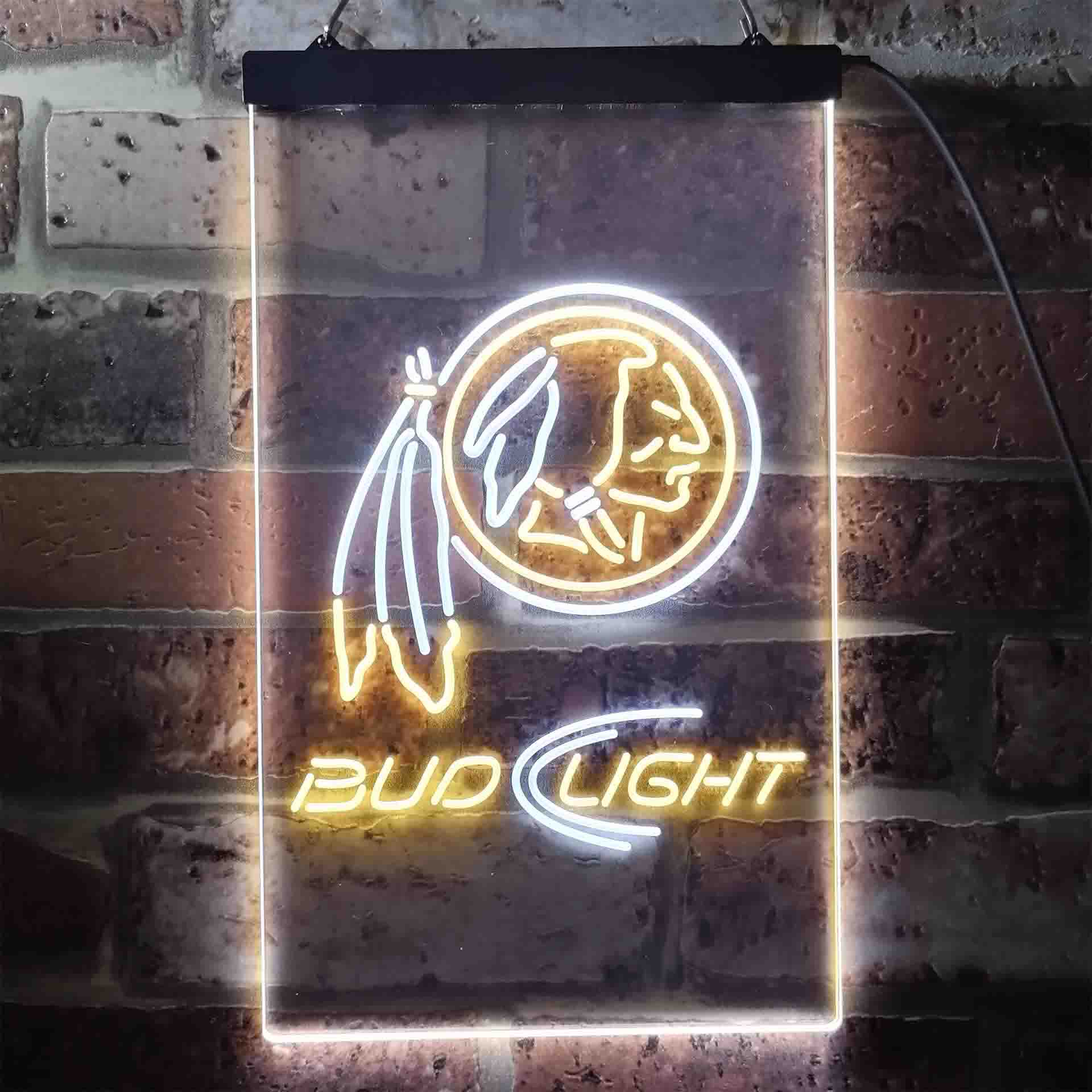 Washington Bud Light Neon-Like Led Light Sign