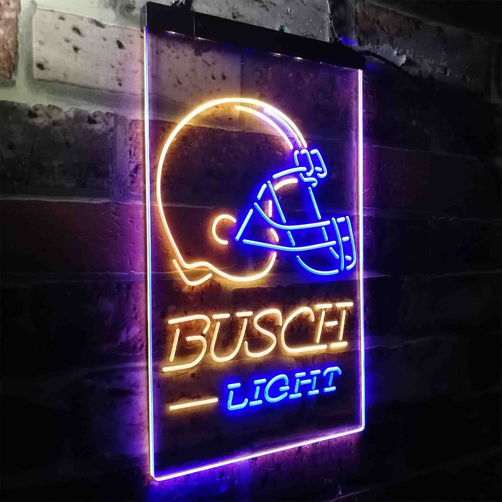 Busch Light Cleveland Browns Neon-Like Led Light Sign