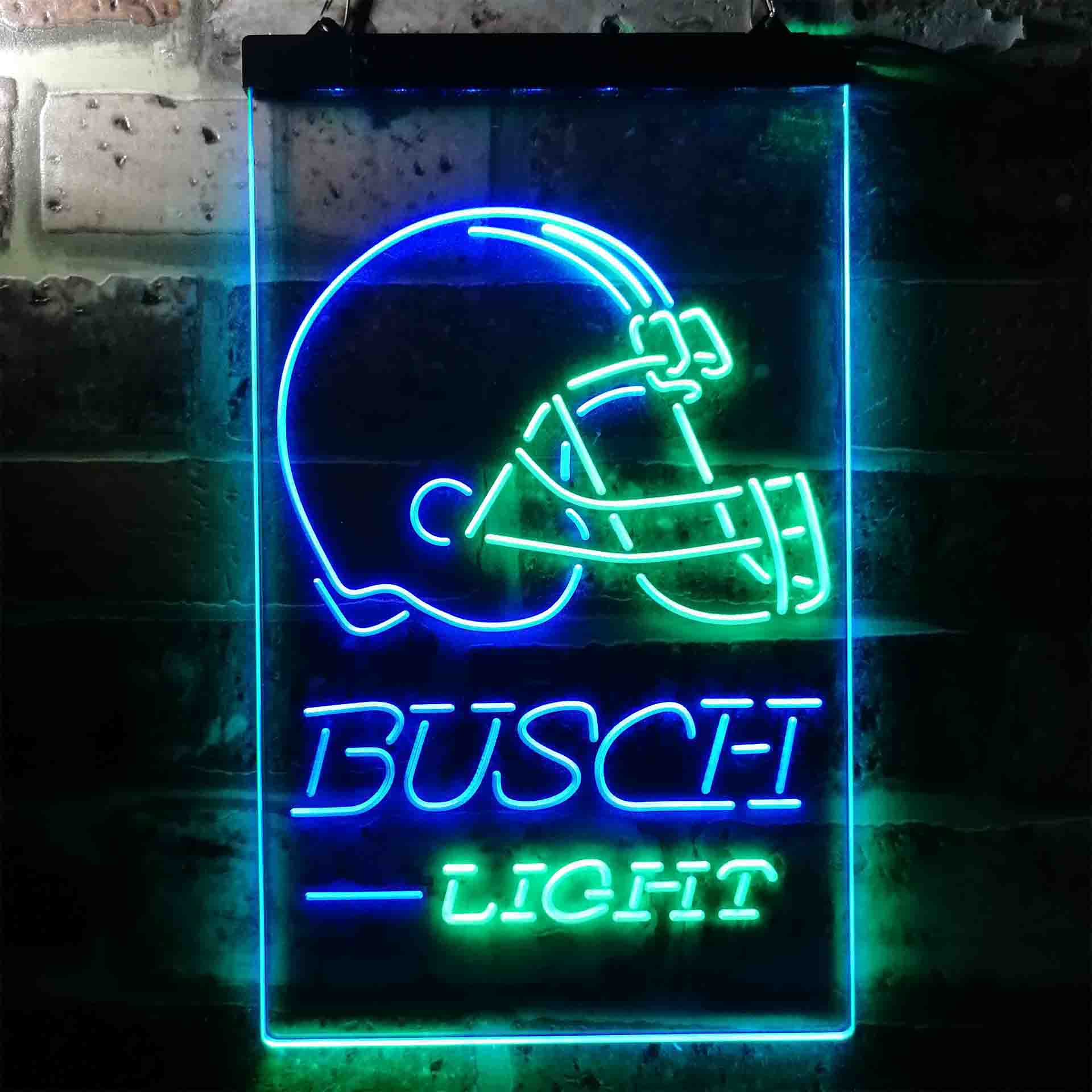 Busch Light Cleveland Browns Neon-Like Led Light Sign