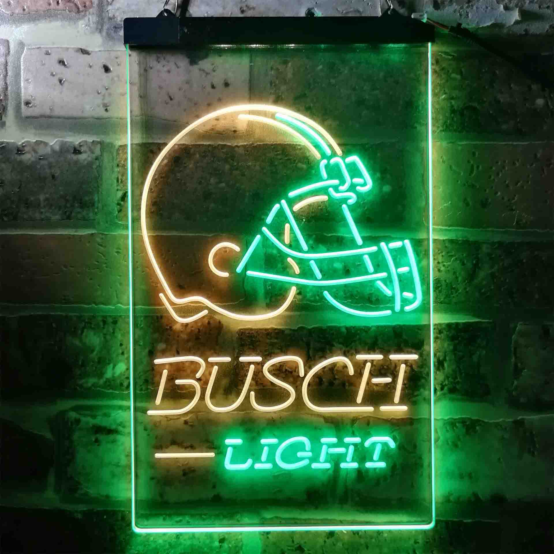 Busch Light Cleveland Browns Neon-Like Led Light Sign