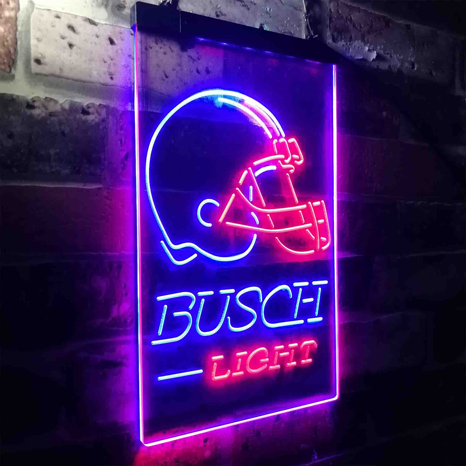 Busch Light Cleveland Browns Neon-Like Led Light Sign