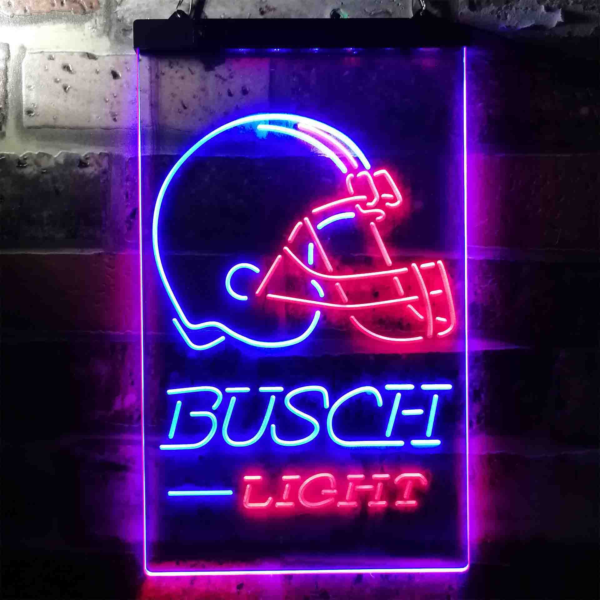 Busch Light Cleveland Browns Neon-Like Led Light Sign