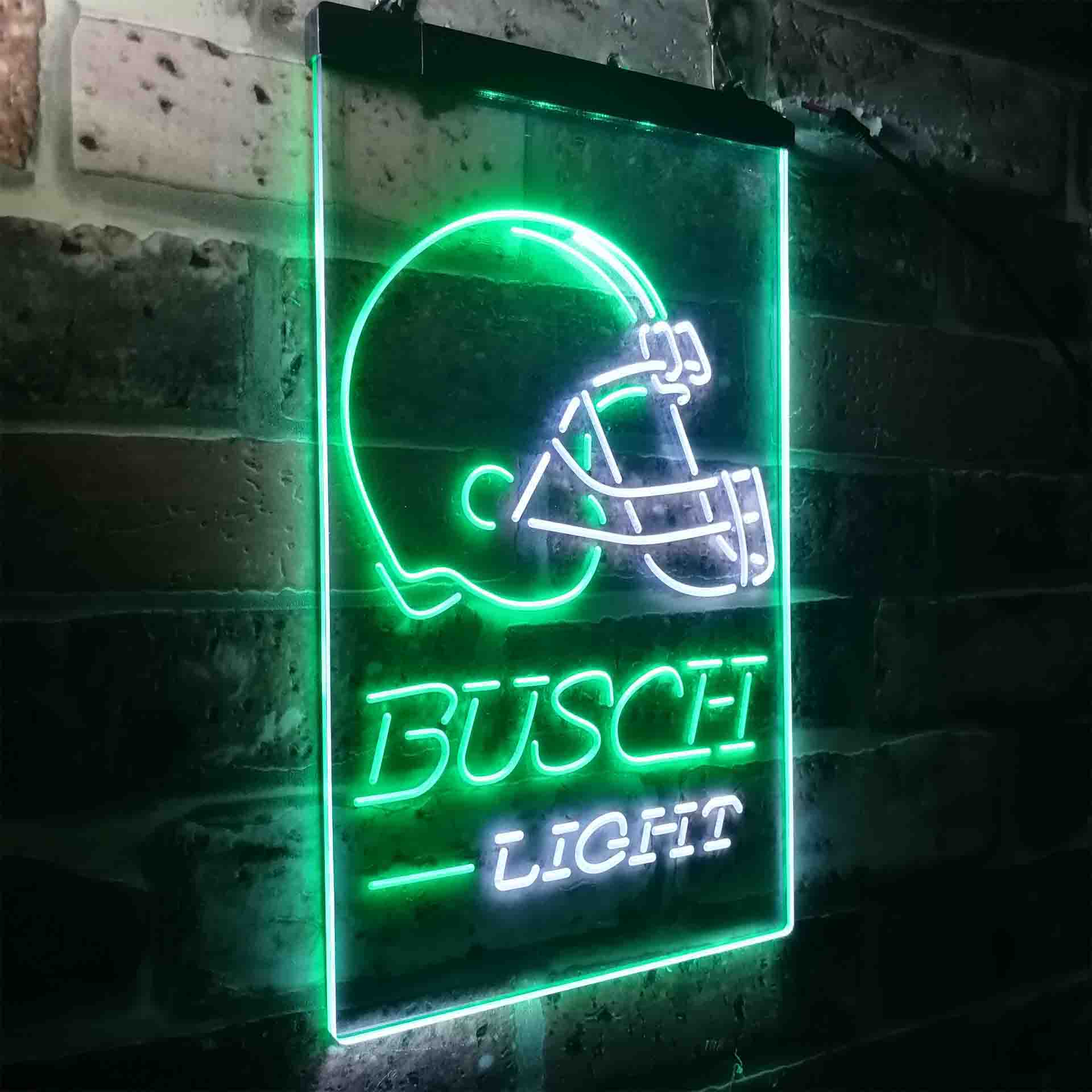 Busch Light Cleveland Browns Neon-Like Led Light Sign