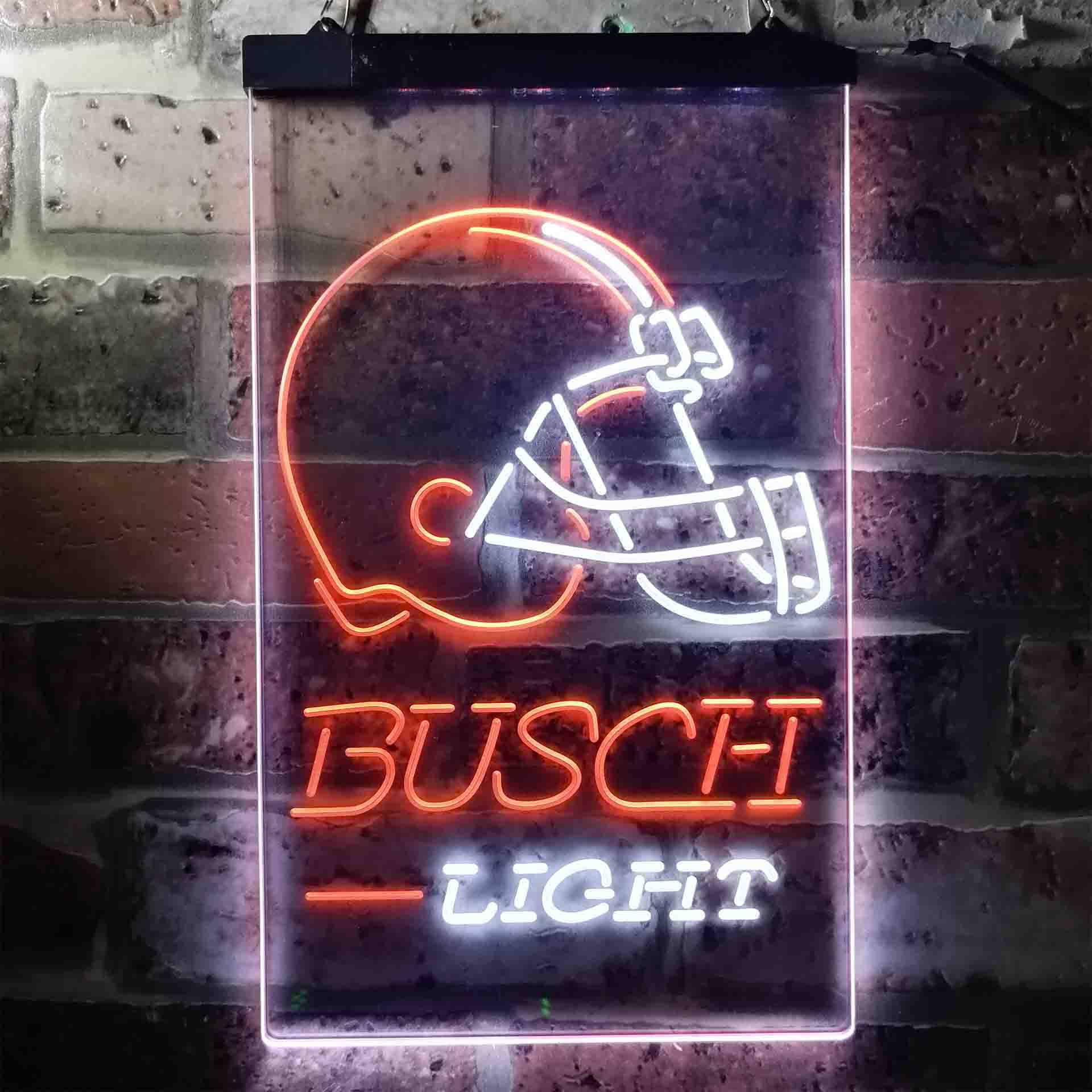 Busch Light Cleveland Browns Neon-Like Led Light Sign