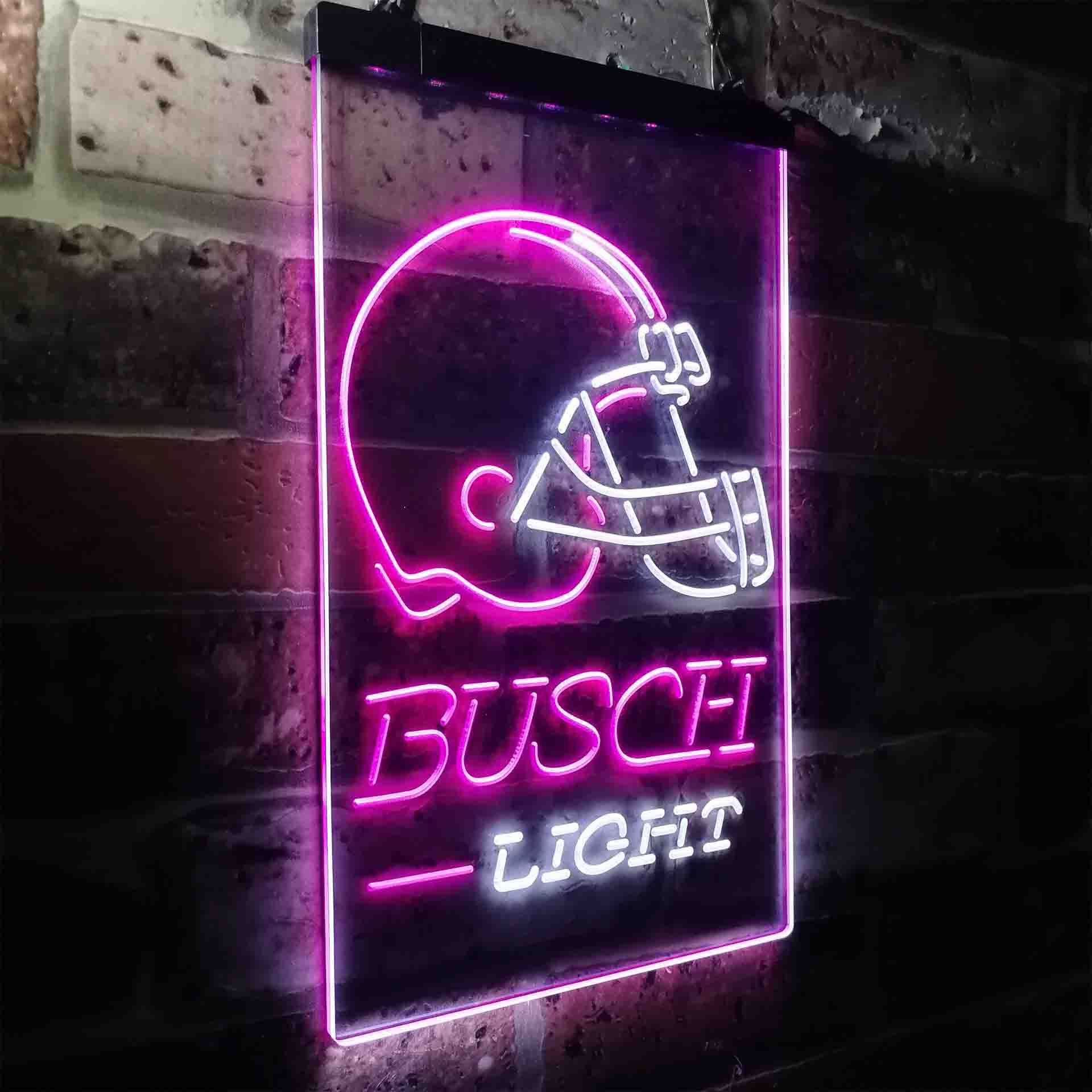 Busch Light Cleveland Browns Neon-Like Led Light Sign