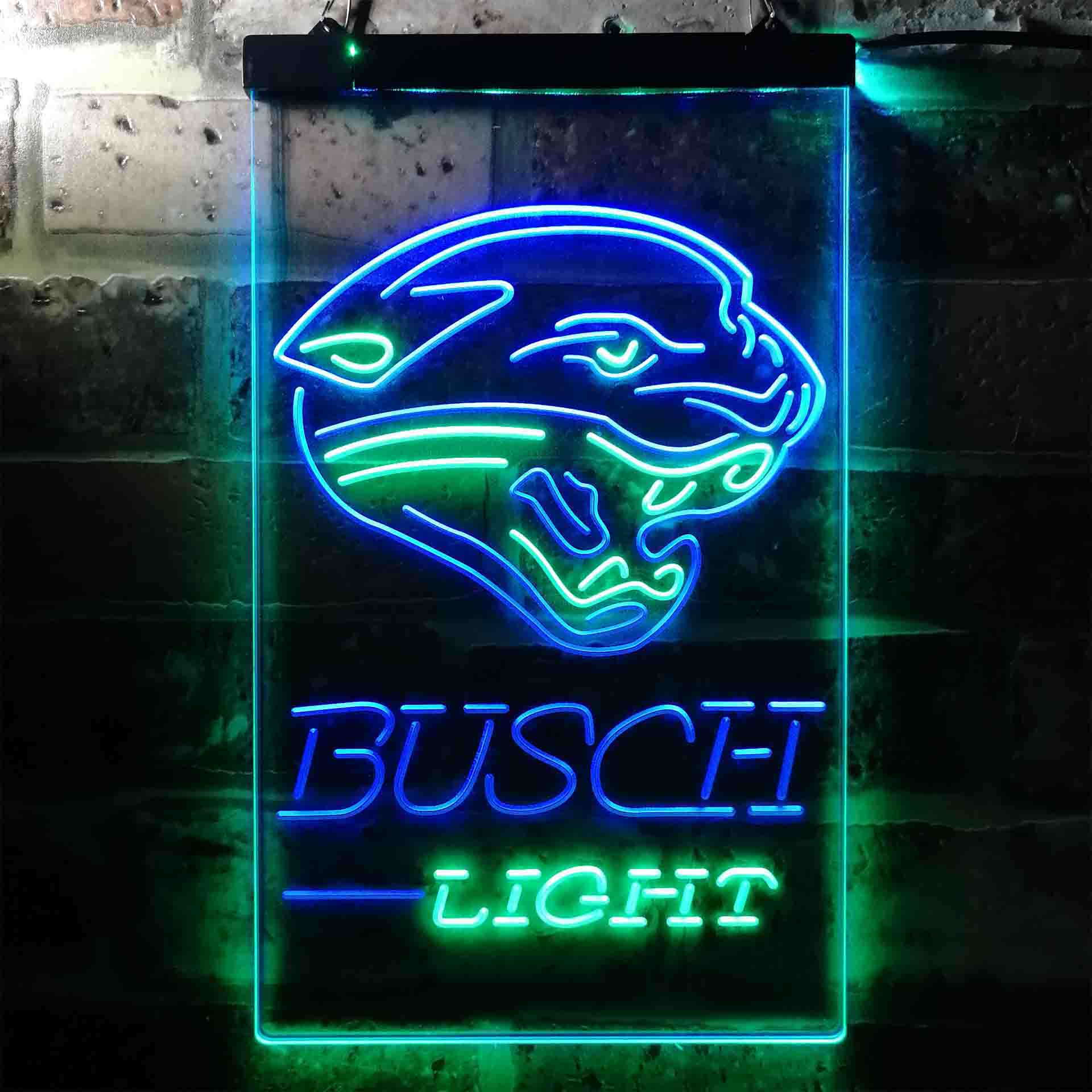 Busch Light Jacksonville Jaguars Neon-Like Led Light Sign