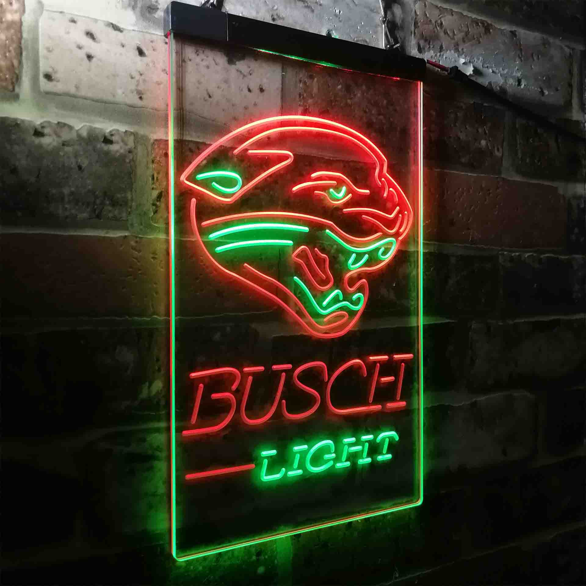 Busch Light Jacksonville Jaguars Neon-Like Led Light Sign