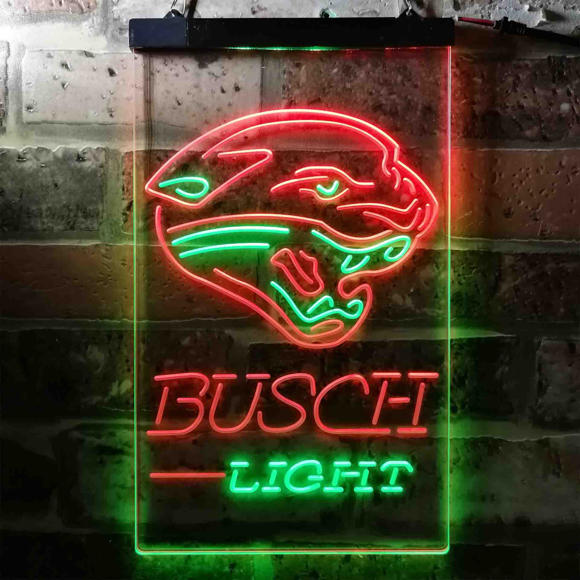 Busch Light Jacksonville Jaguars Neon-Like Led Light Sign