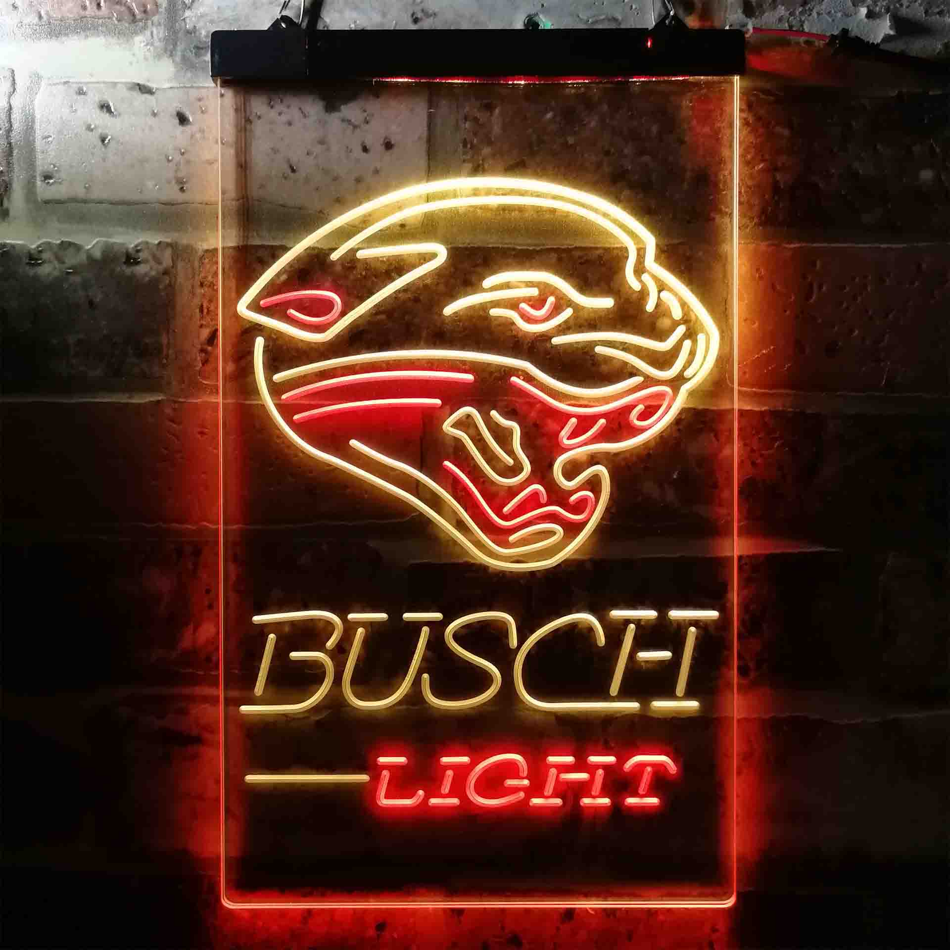 Busch Light Jacksonville Jaguars Neon-Like Led Light Sign