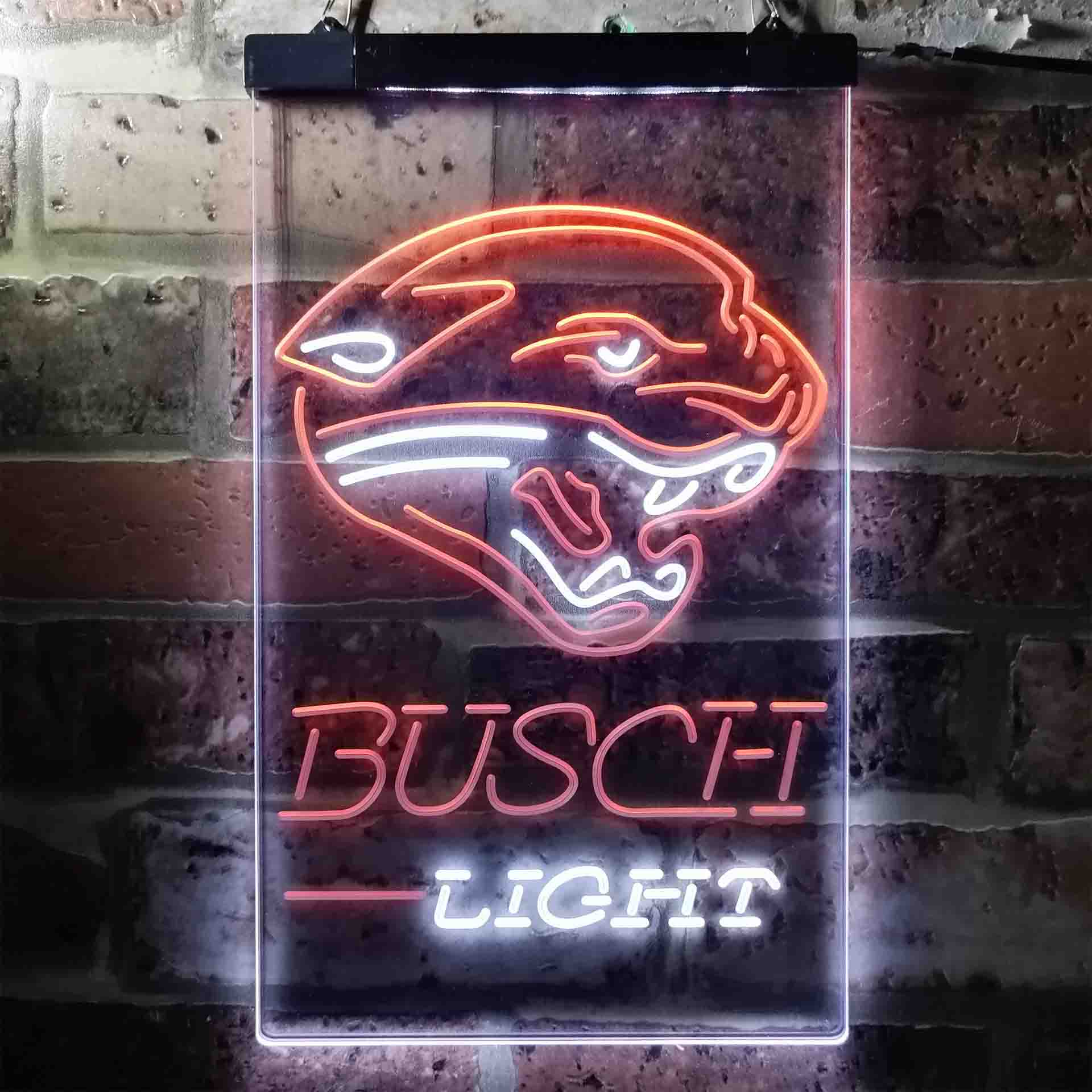 Busch Light Jacksonville Jaguars Neon-Like LED Sign