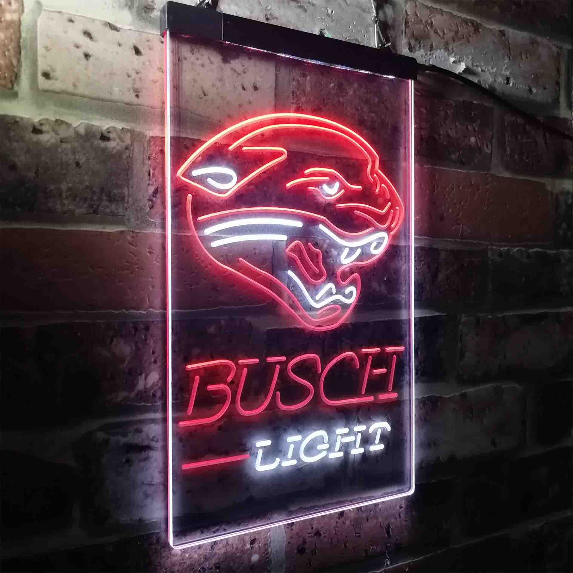 Busch Light Jacksonville Jaguars Neon-Like Led Light Sign