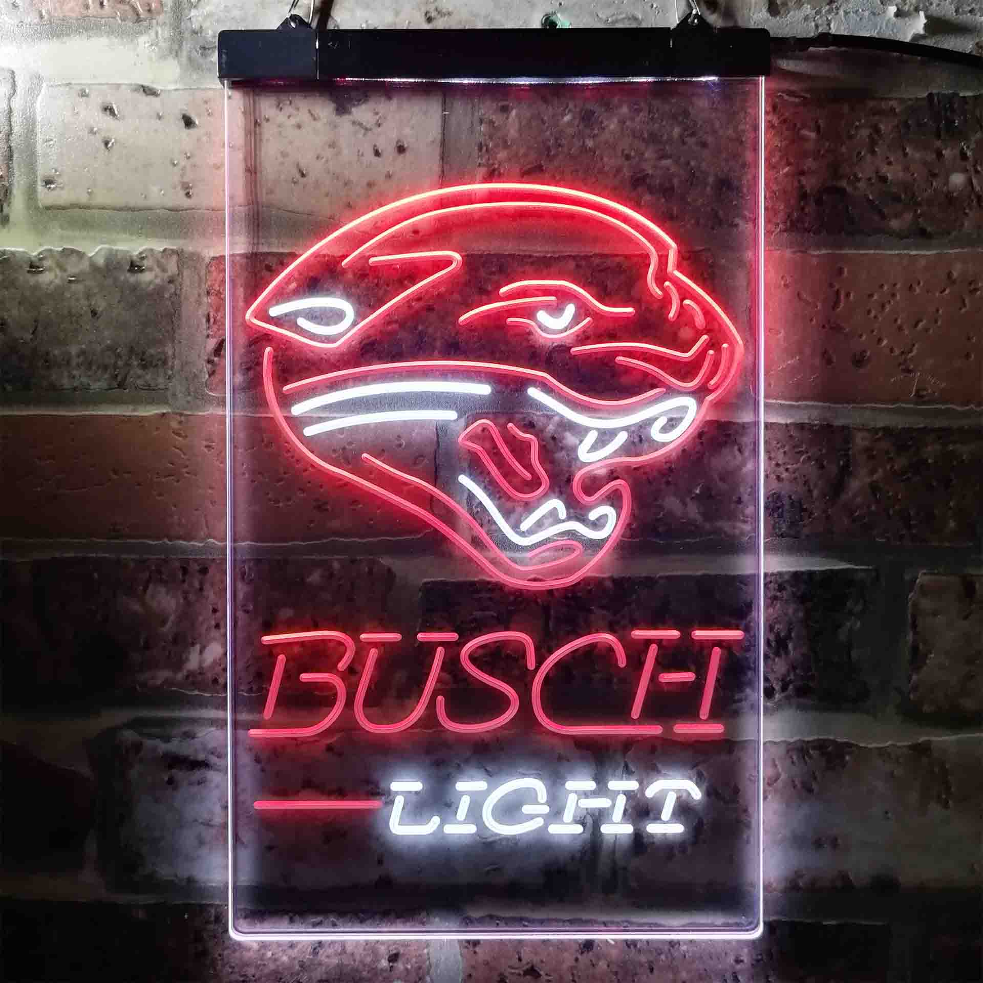 Busch Light Jacksonville Jaguars Neon-Like Led Light Sign