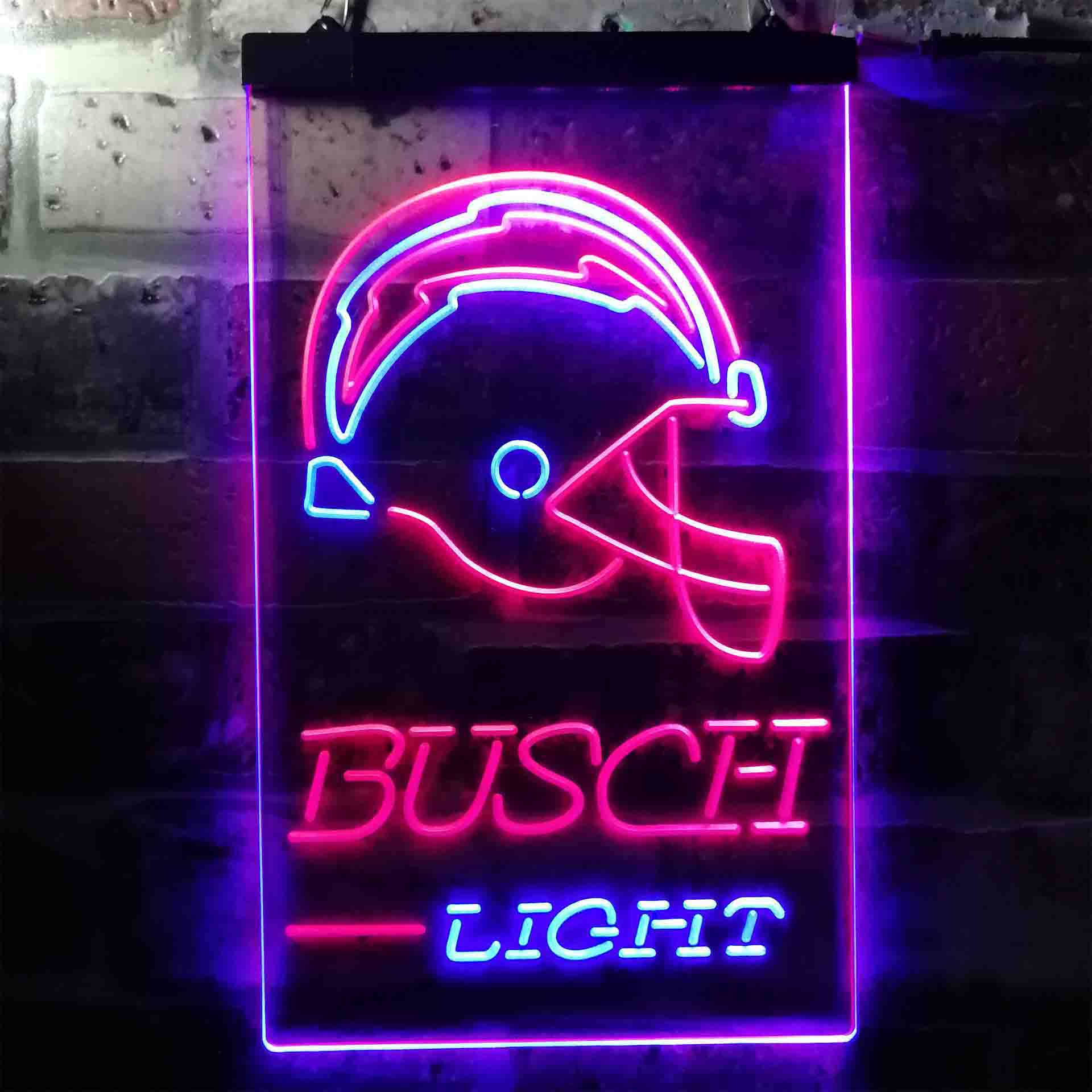 Busch Light San Diego Chargers Neon-Like Led Light Sign