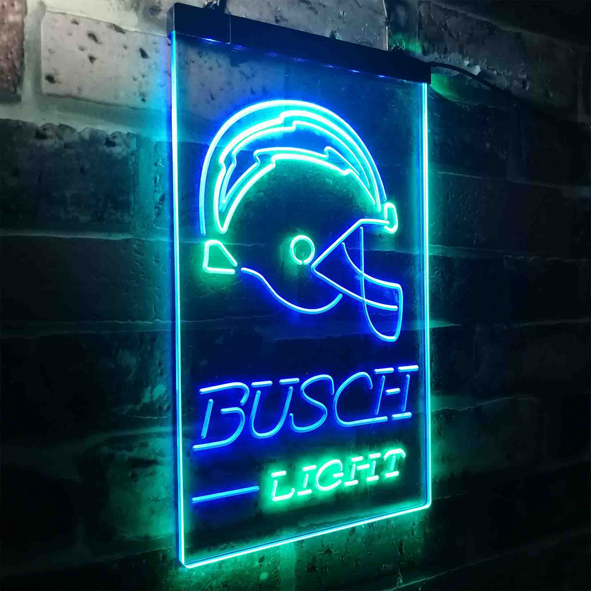 Busch Light San Diego Chargers Neon-Like Led Light Sign