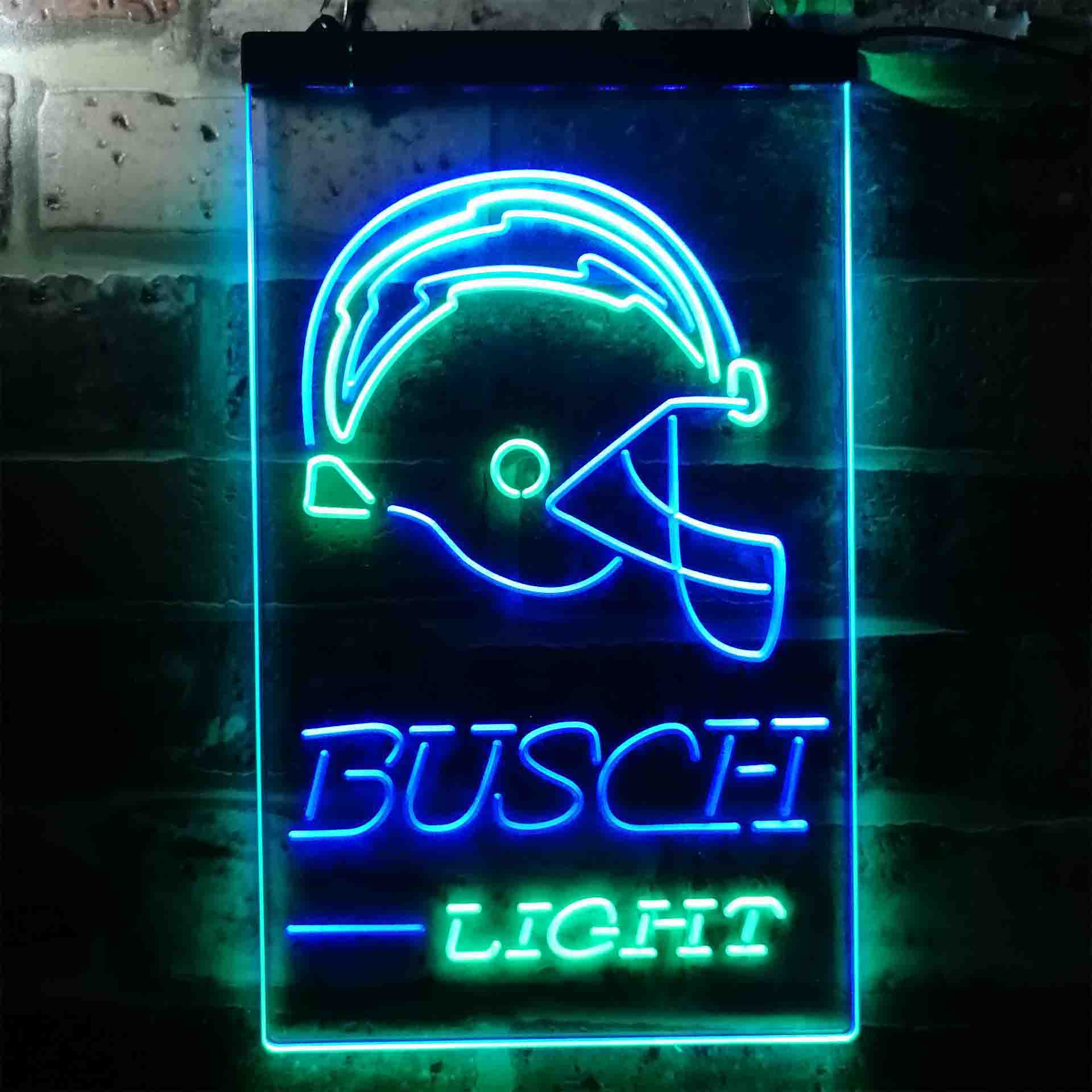 Busch Light San Diego Chargers Neon-Like Led Light Sign