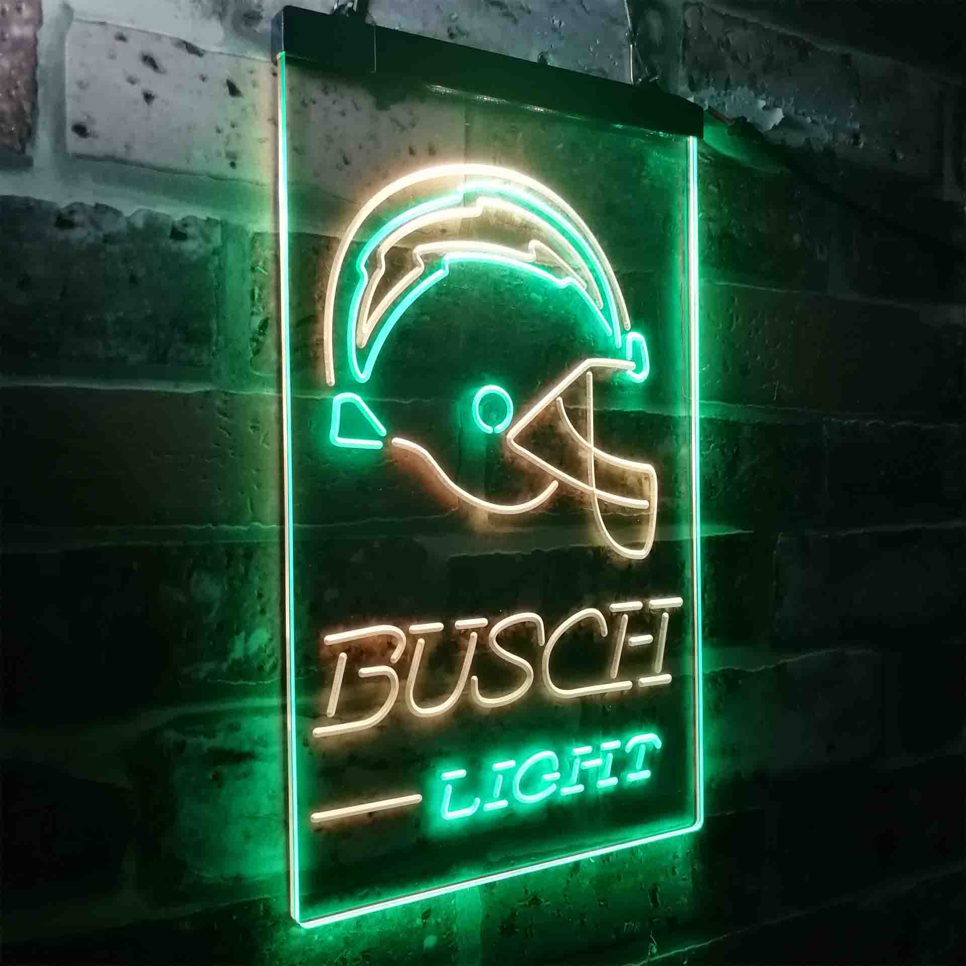 Busch Light San Diego Chargers Neon-Like Led Light Sign