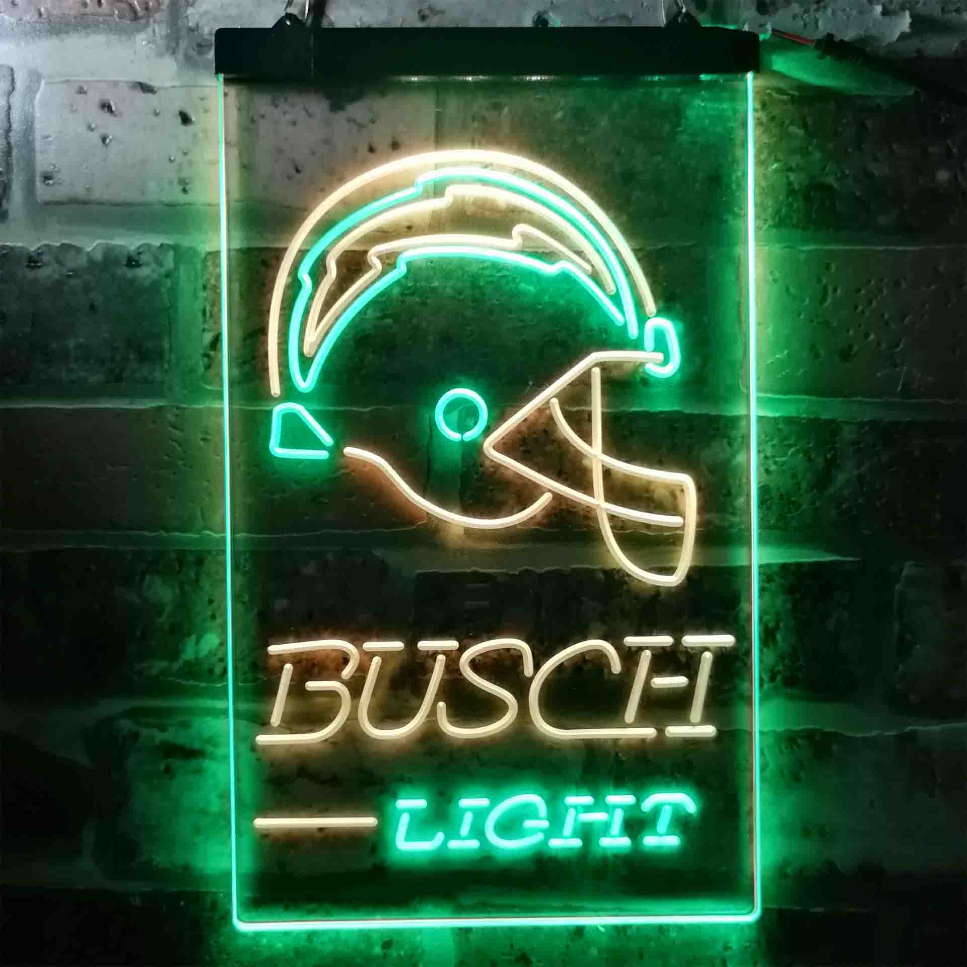 Busch Light San Diego Chargers Neon-Like Led Light Sign