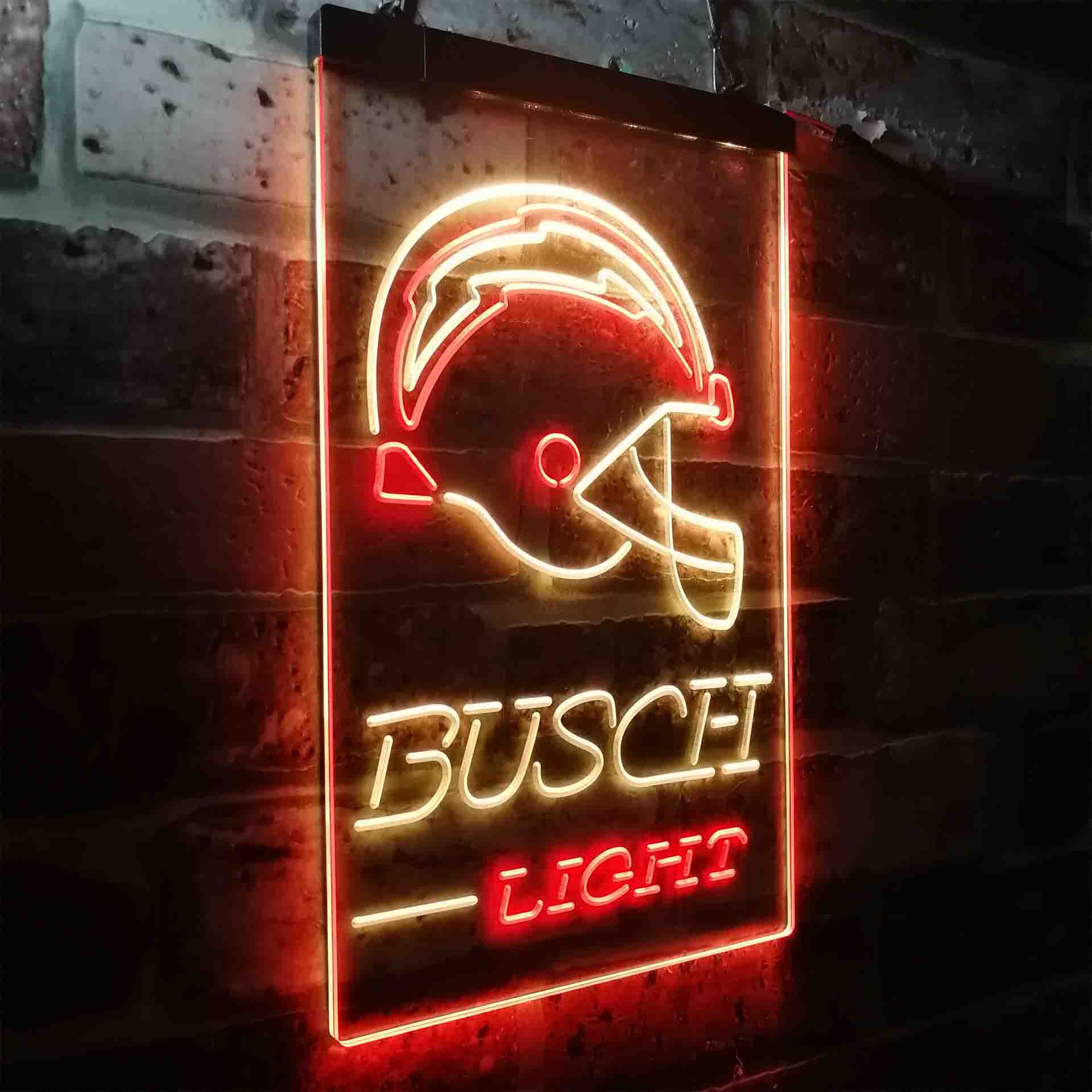 Busch Light San Diego Chargers Neon-Like Led Light Sign