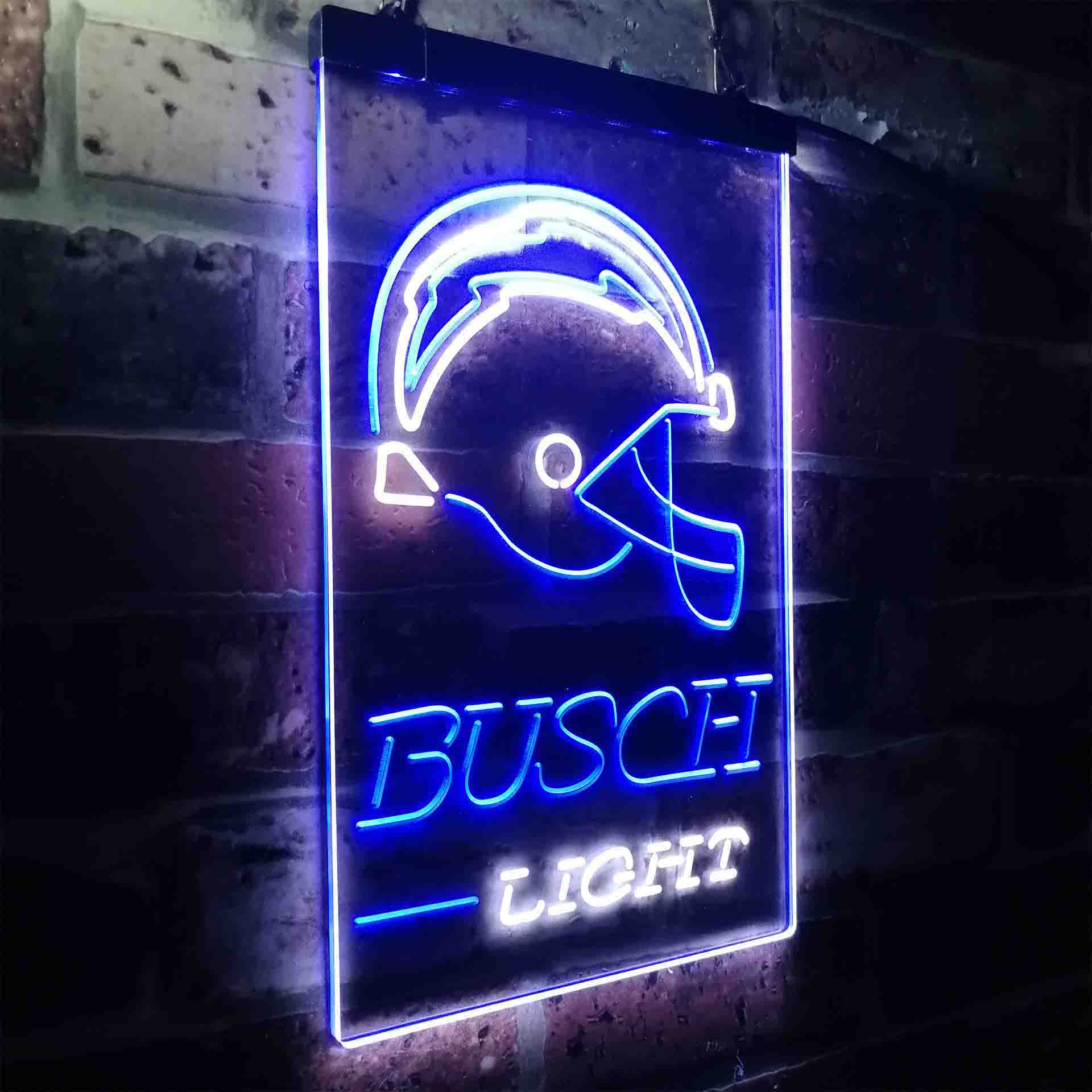 Busch Light San Diego Chargers Neon-Like Led Light Sign