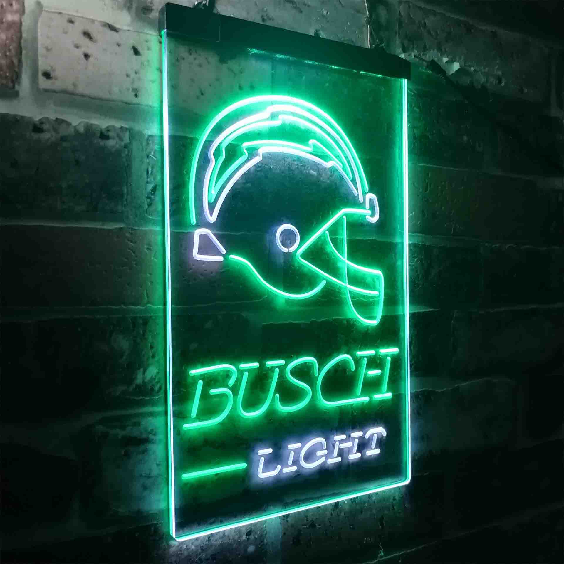 Busch Light San Diego Chargers Neon-Like Led Light Sign