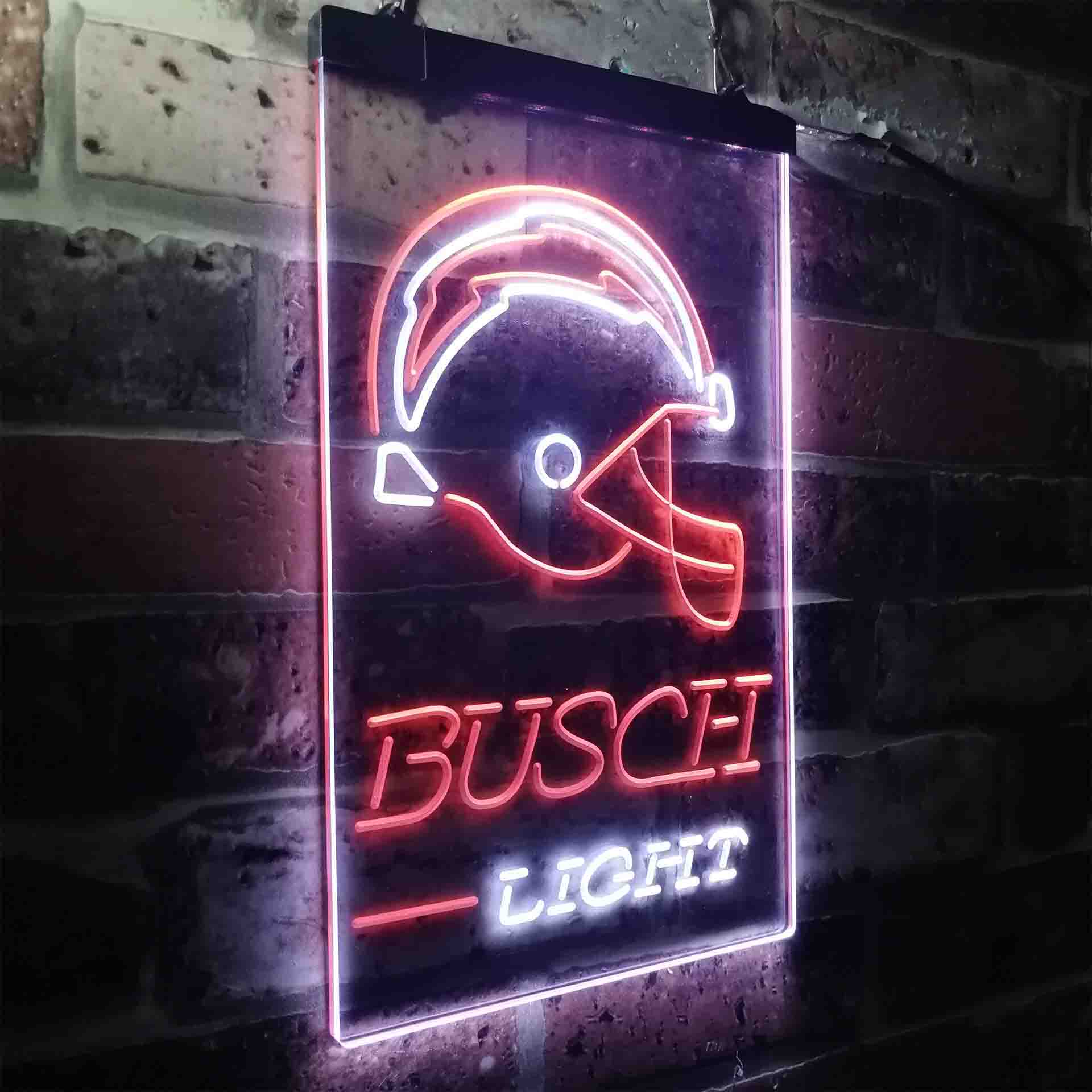 Busch Light San Diego Chargers Neon-Like Led Light Sign