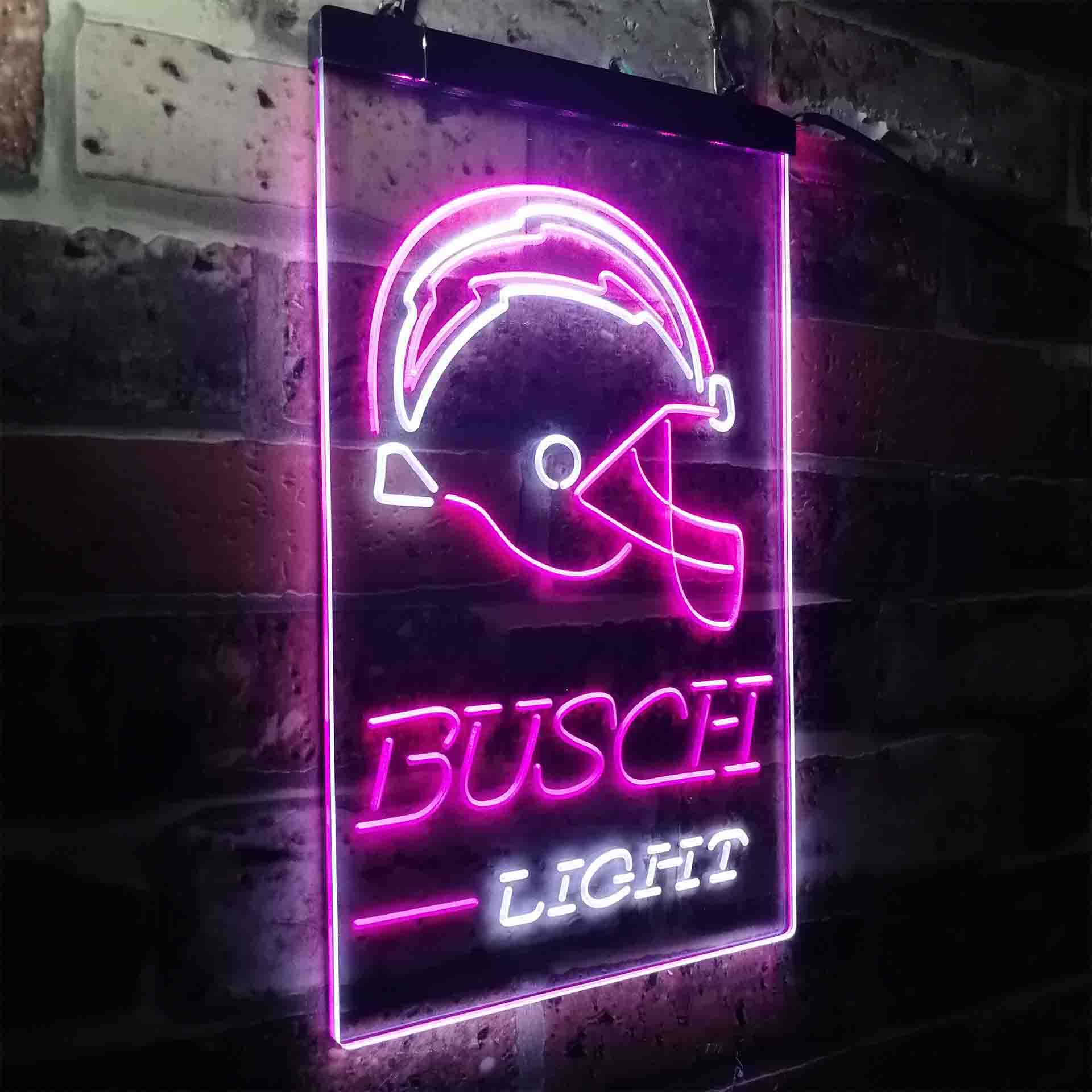 Busch Light San Diego Chargers Neon-Like Led Light Sign