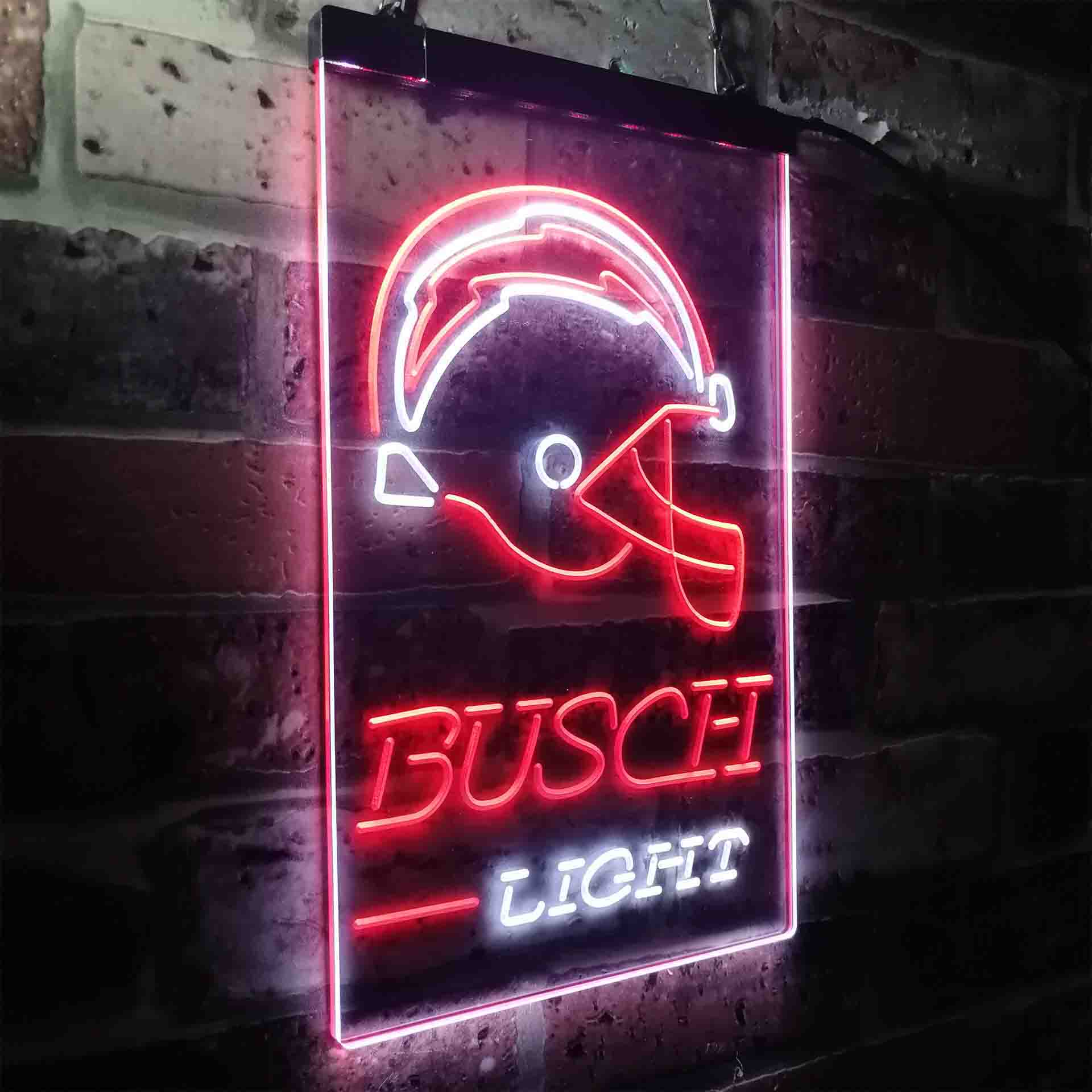 Busch Light San Diego Chargers Neon-Like Led Light Sign