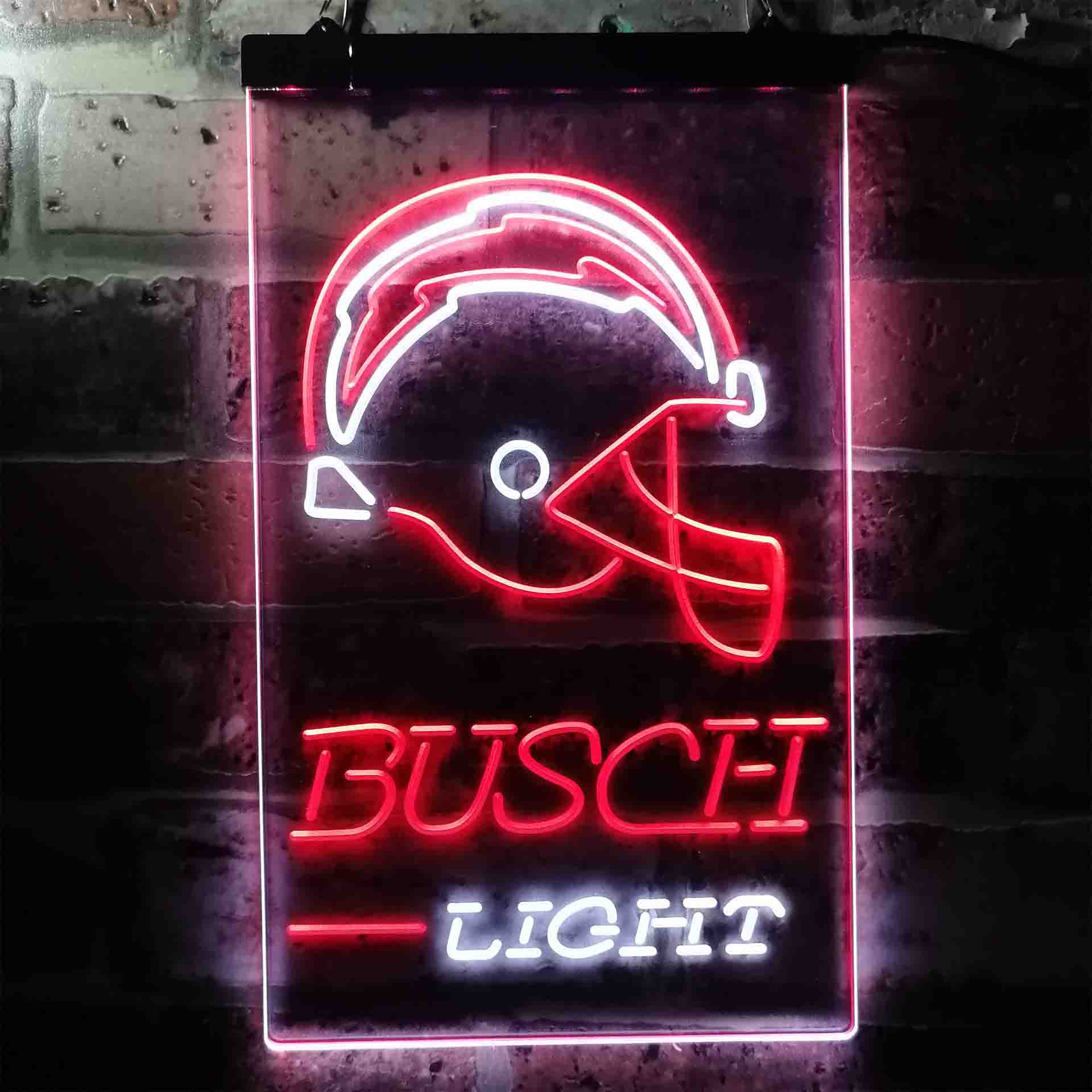 Busch Light San Diego Chargers Neon-Like Led Light Sign